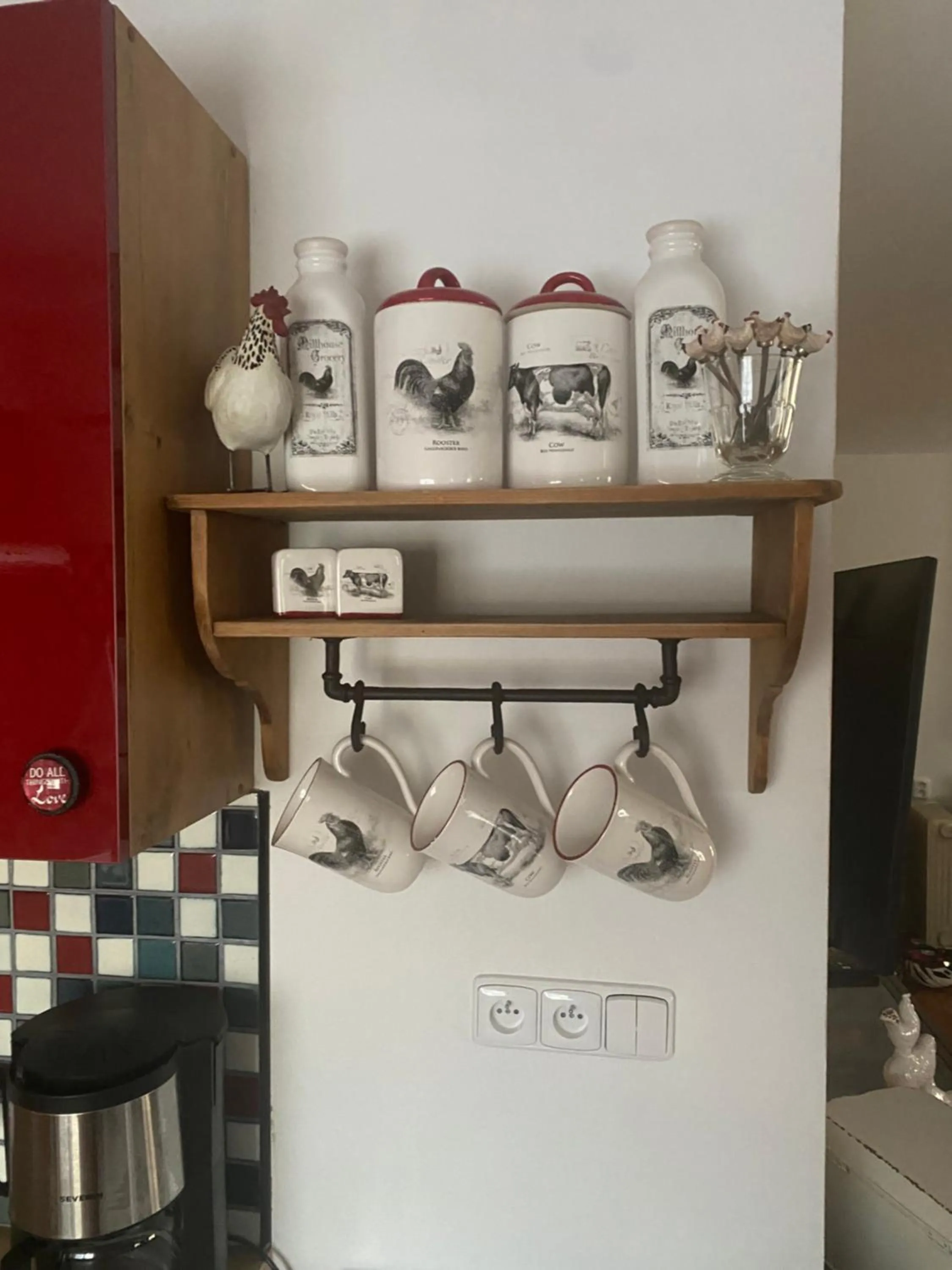 Kitchen or kitchenette in Lomnice nad Popelkou