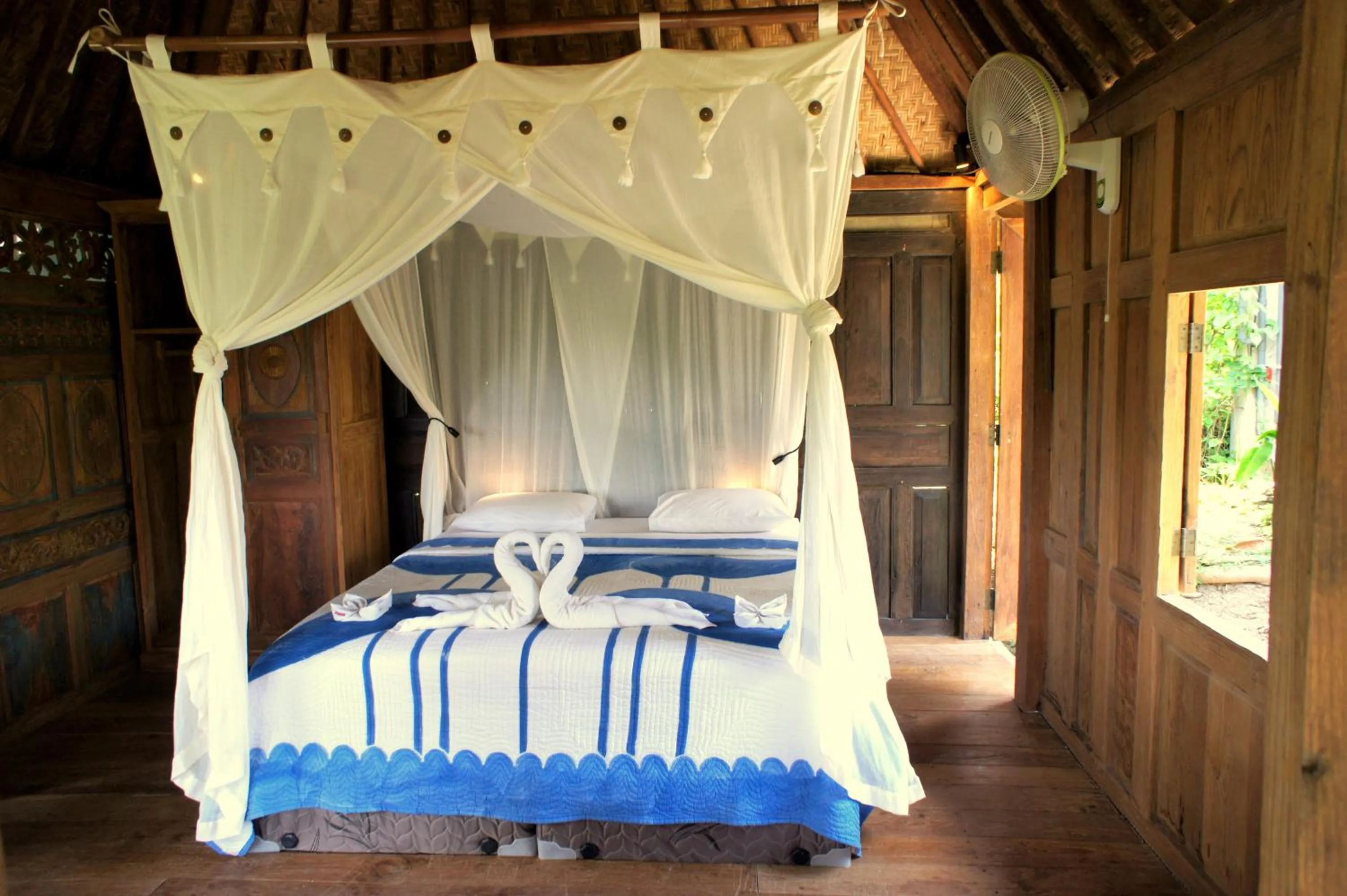 Bed in Prashanti Bali