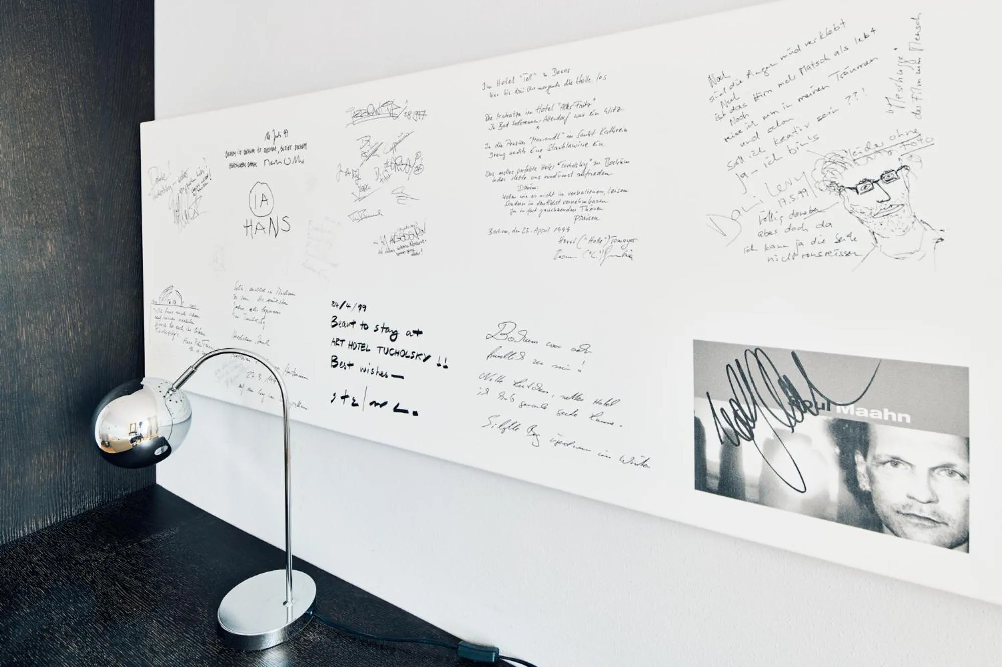 Photo of the whole room in art Hotel Tucholsky