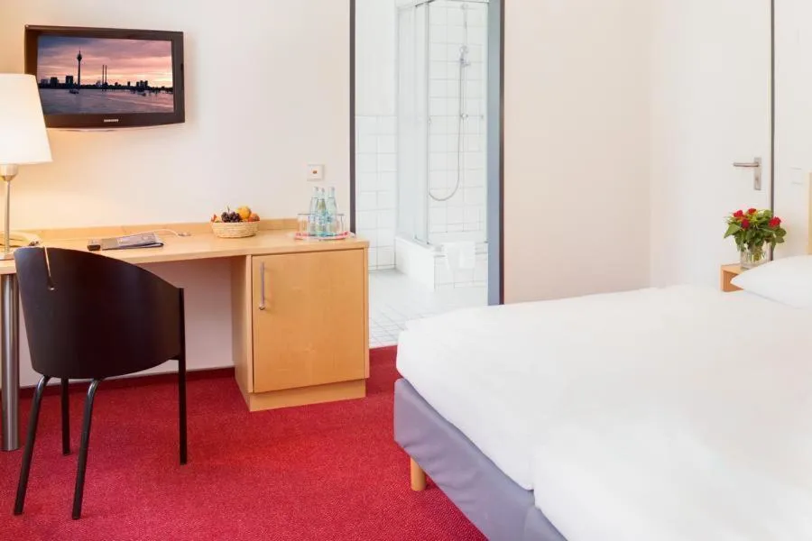 Bed in CVJM Düsseldorf Hotel & Tagung