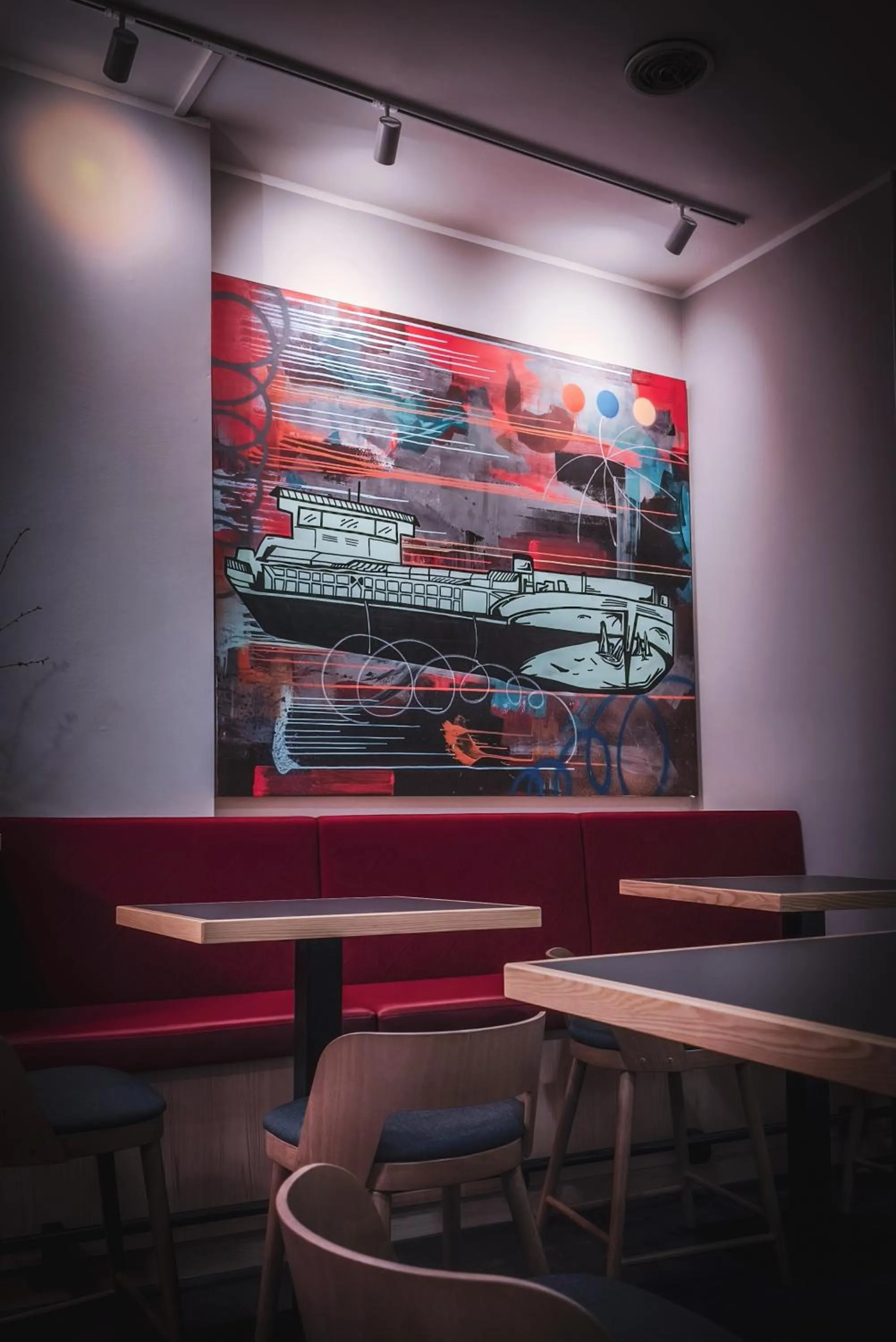 Lobby or reception in CVJM Düsseldorf Hotel & Tagung