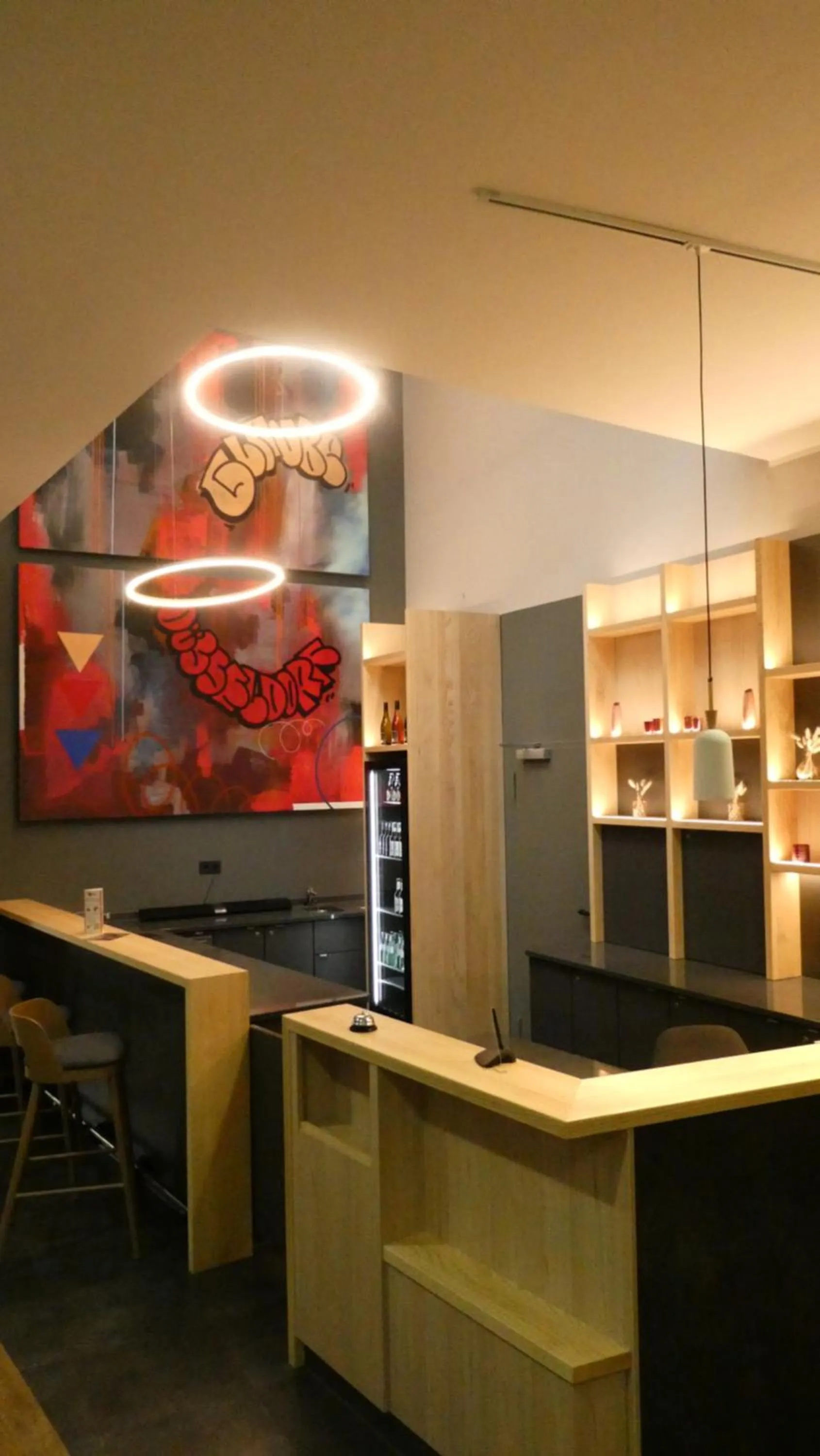 Lounge or bar in CVJM Düsseldorf Hotel & Tagung