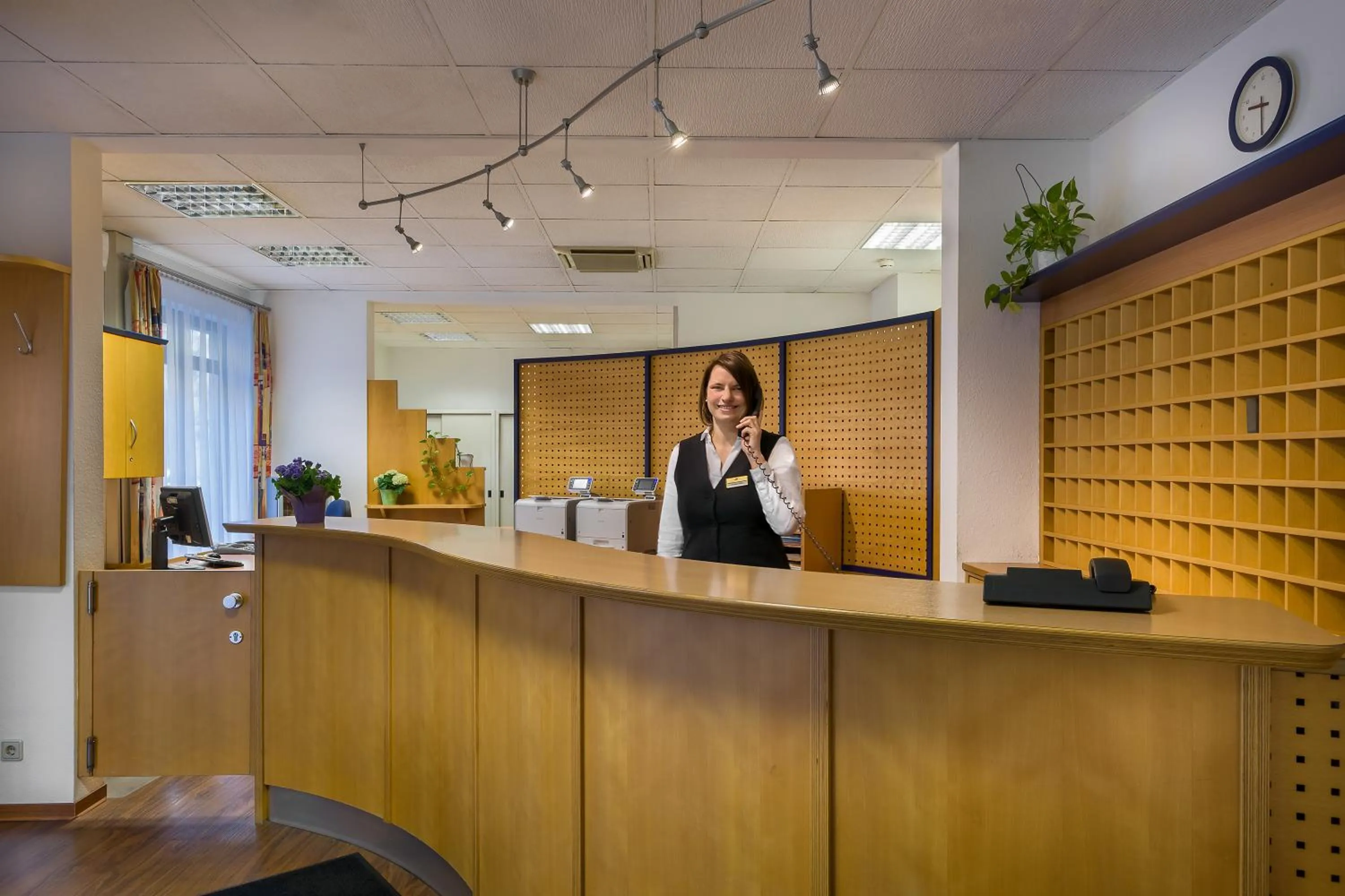 Lobby or reception in acora Karlsruhe Zentrum Living the City