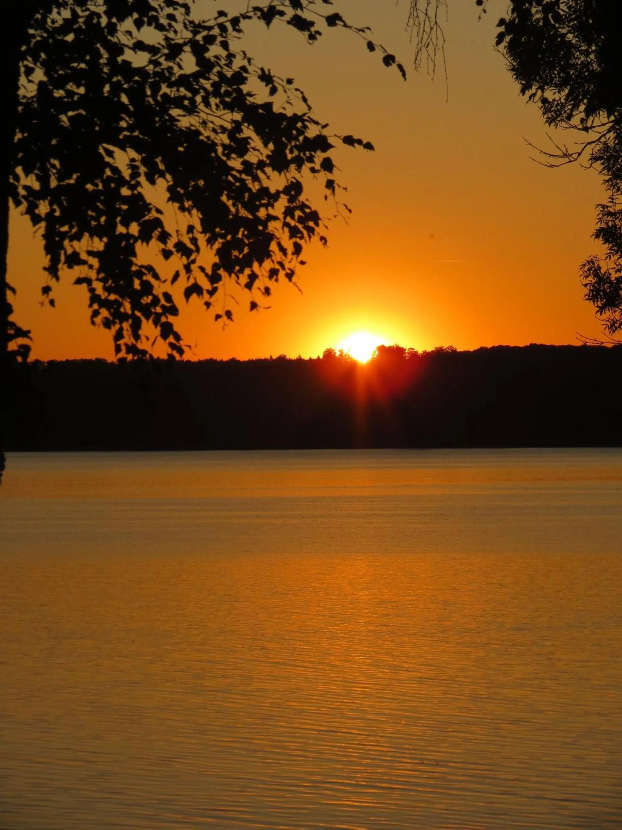 Sunset in Seehotel Heidehof