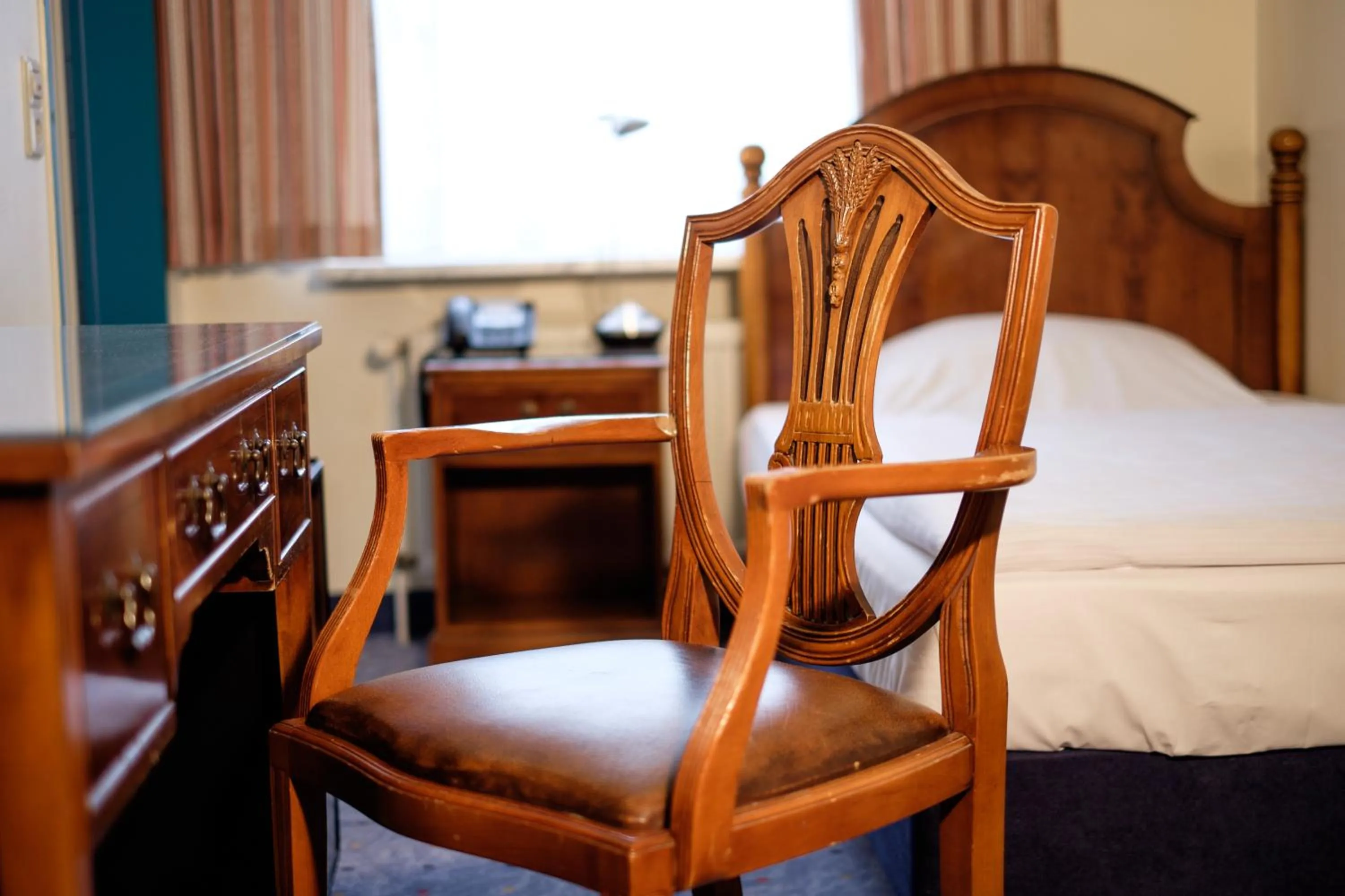 Decorative detail, Bed in Hotel Königshof am Funkturm