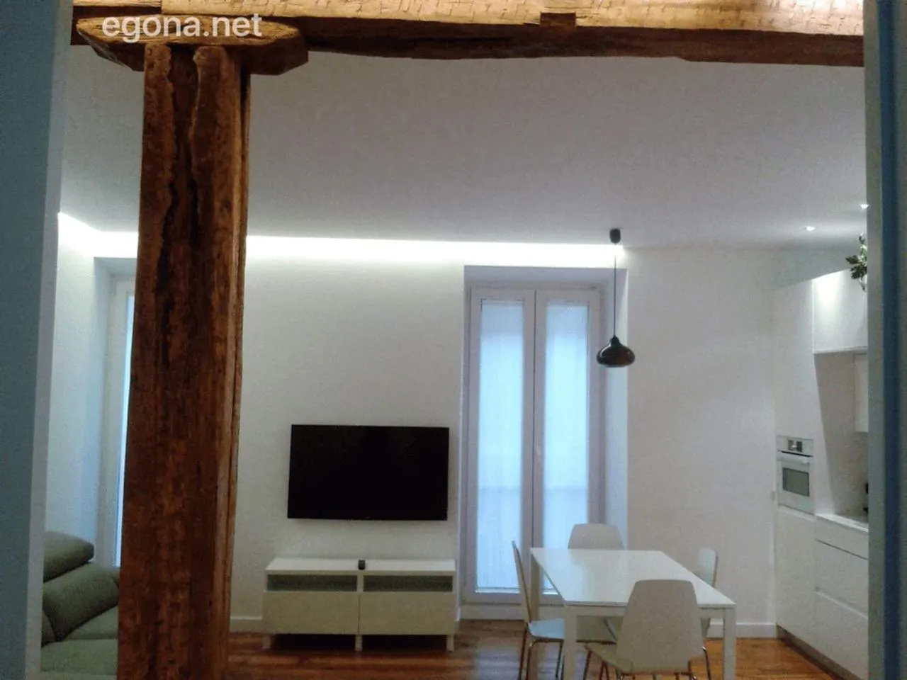 Communal lounge/ TV room in Zigordia 9-Vivienda muy bien situada by Egona