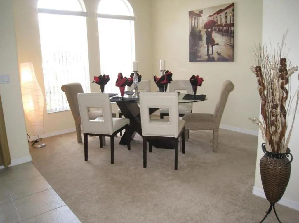Dining area in Family Vacation Home With Pool and Spa Near Disney and Universal