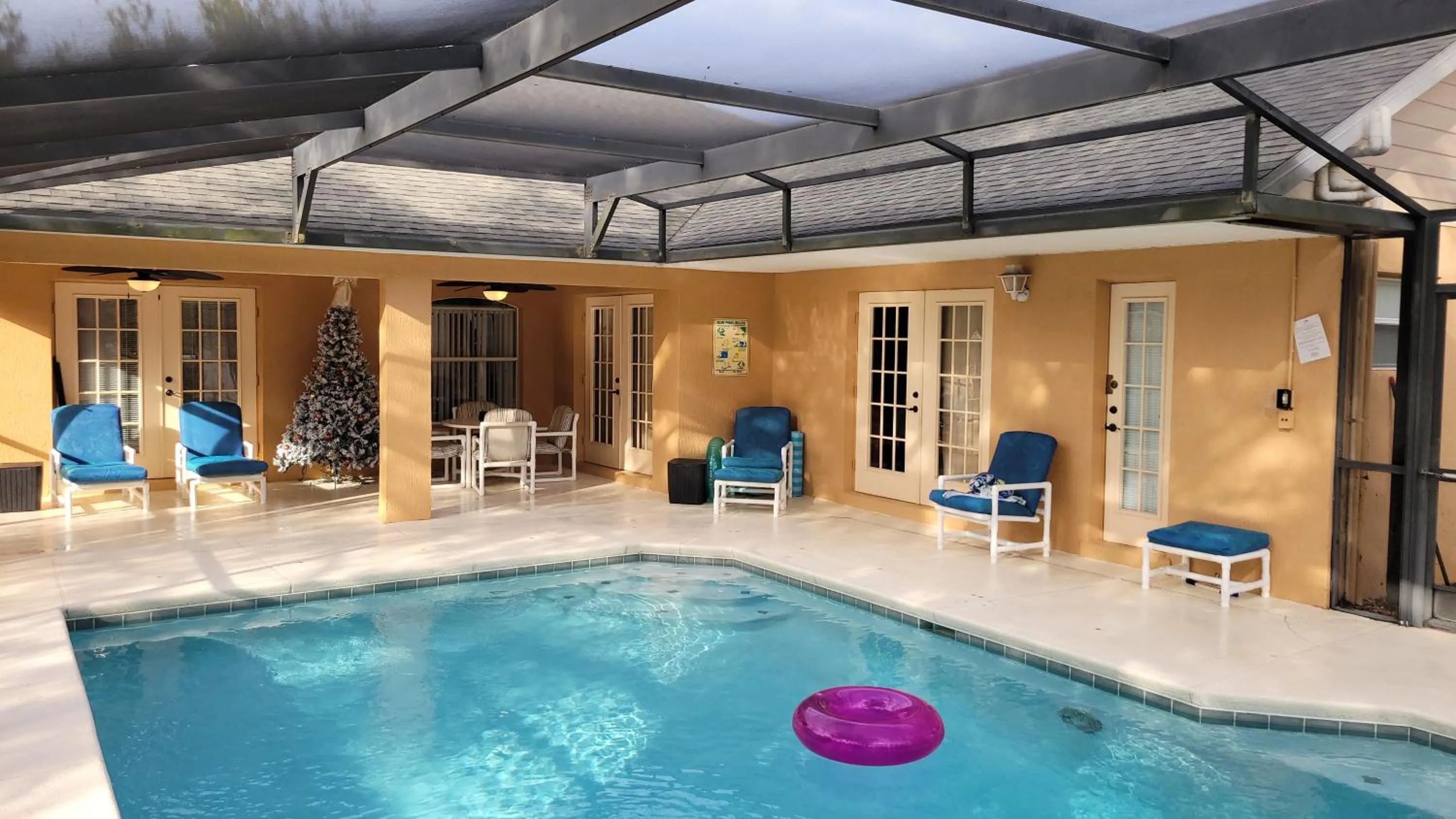 Pool view in Family Vacation Home With Pool and Spa Near Disney and Universal