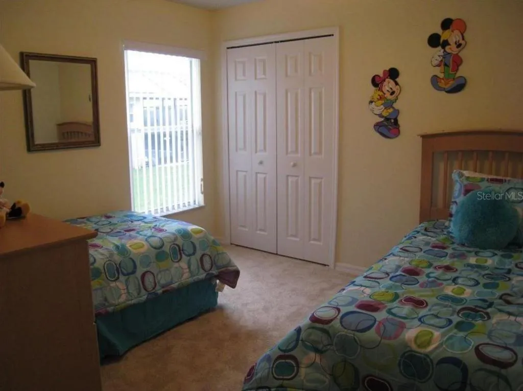 Bedroom, Bed in Family Vacation Home With Pool and Spa Near Disney and Universal