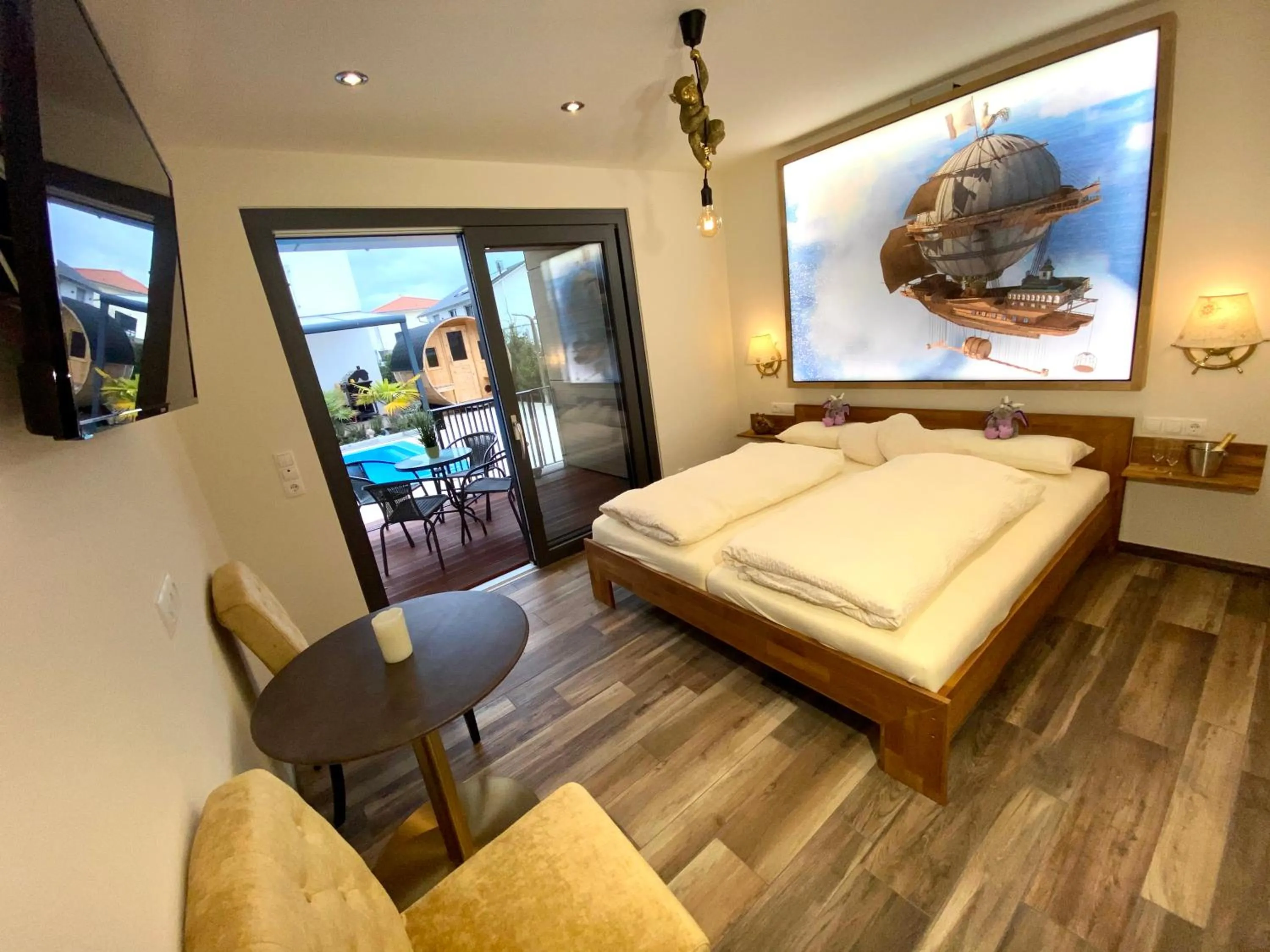 Photo of the whole room, Bed in AVALON ideal gelegen zwischen Europapark und Rulantica