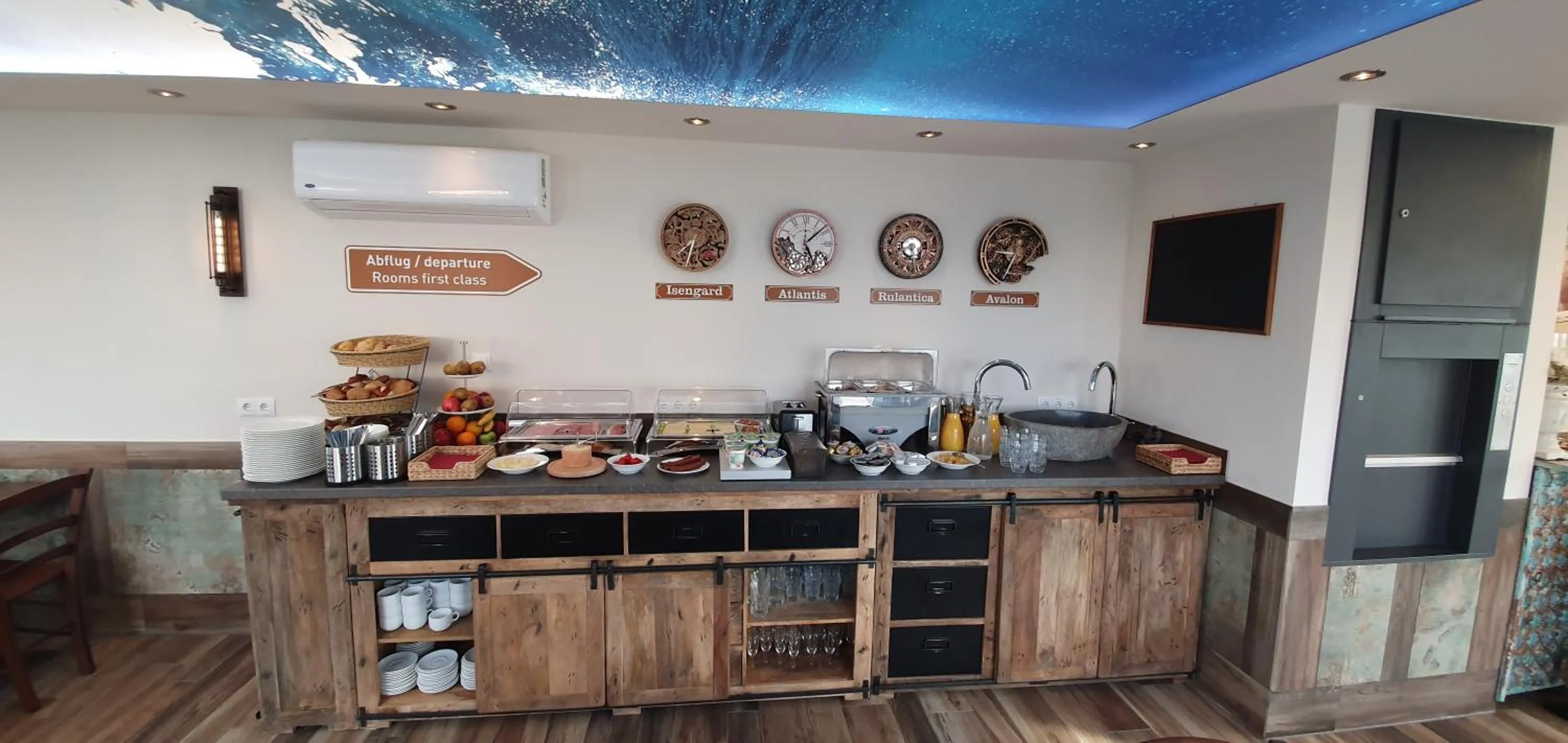 Breakfast in AVALON ideal gelegen zwischen Europapark und Rulantica