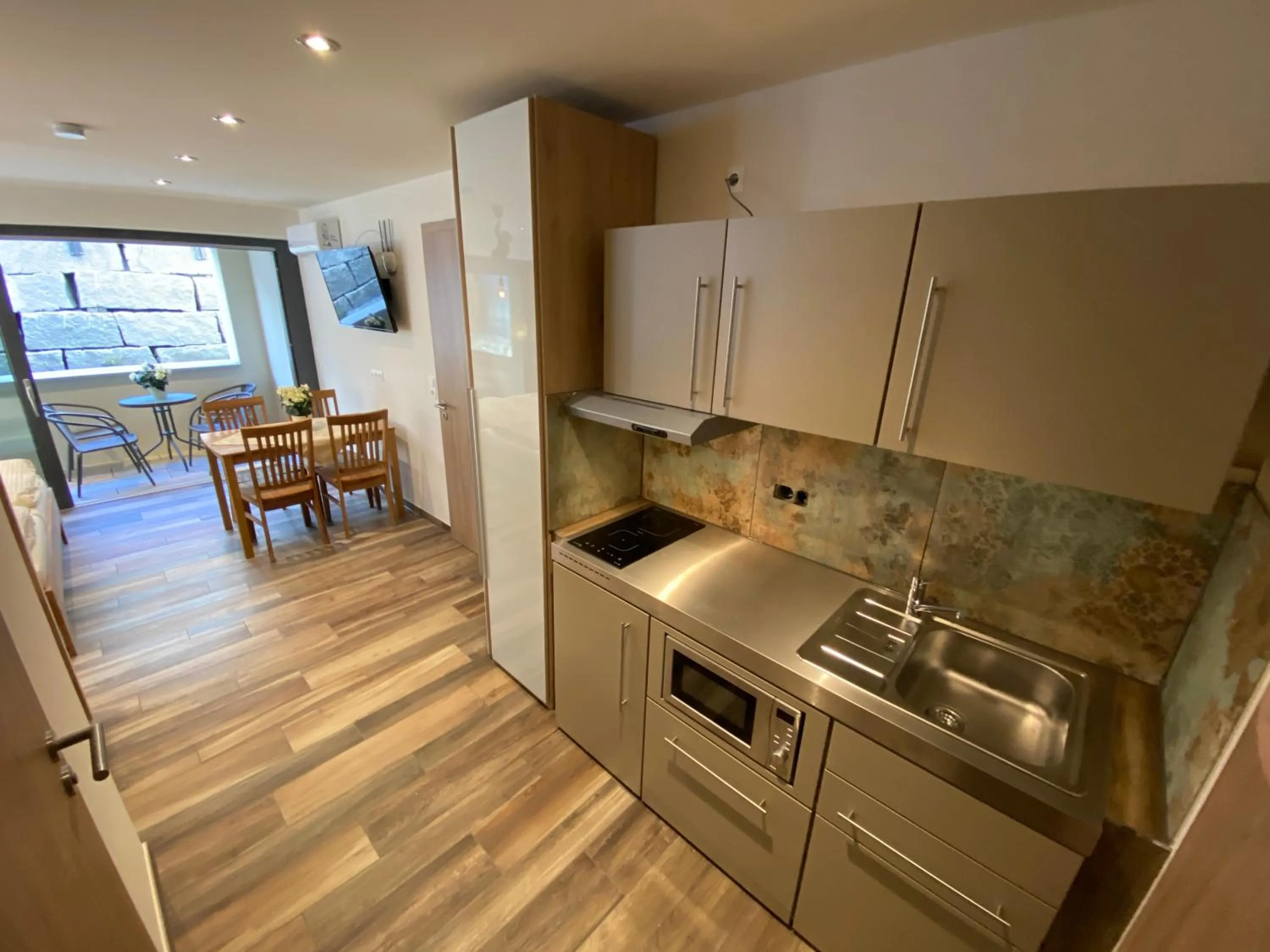 Kitchen or kitchenette in AVALON ideal gelegen zwischen Europapark und Rulantica