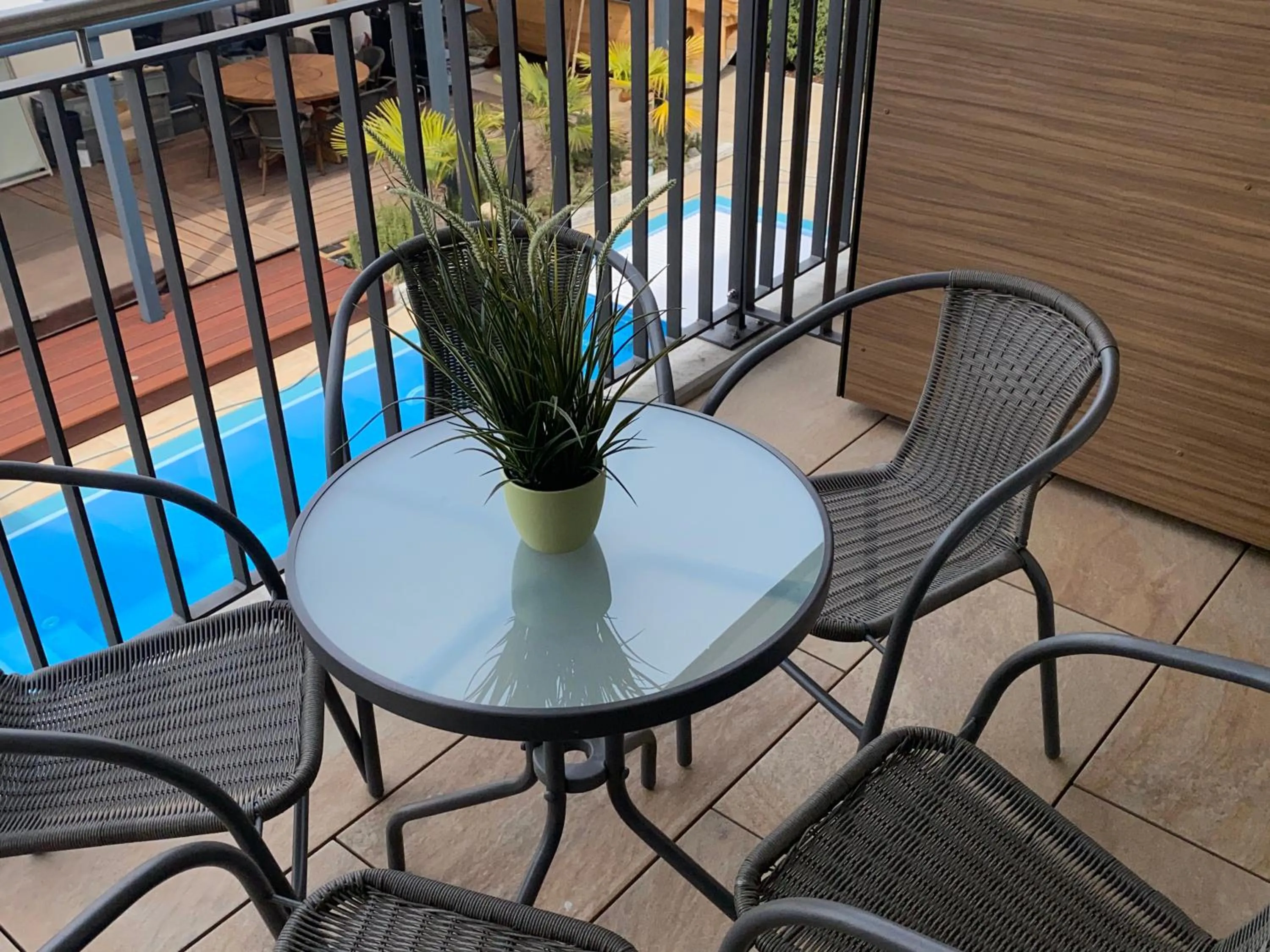 Balcony/Terrace in AVALON ideal gelegen zwischen Europapark und Rulantica