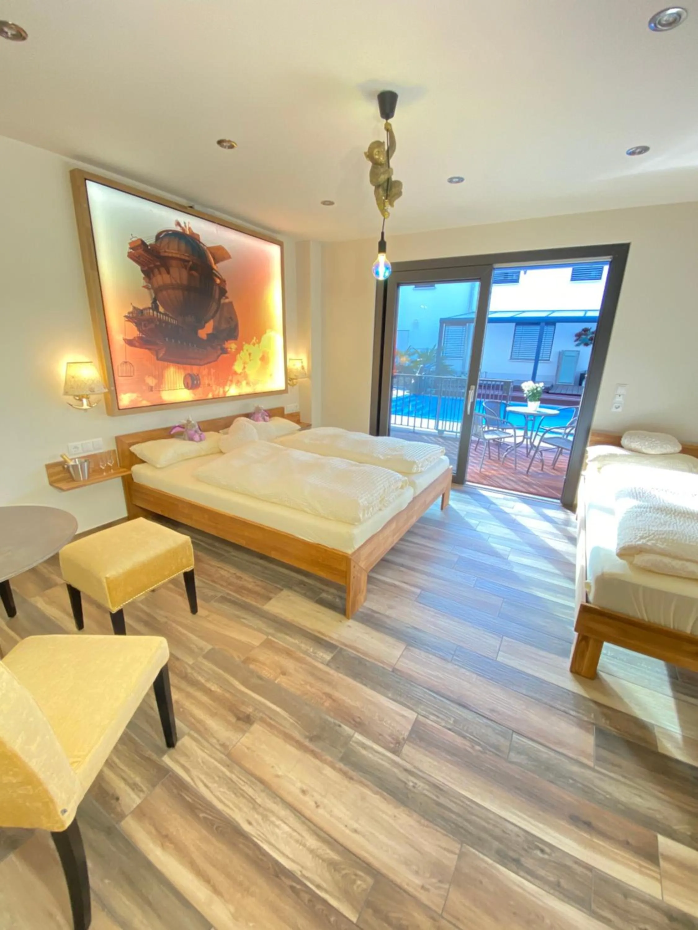 Photo of the whole room, Bed in AVALON ideal gelegen zwischen Europapark und Rulantica