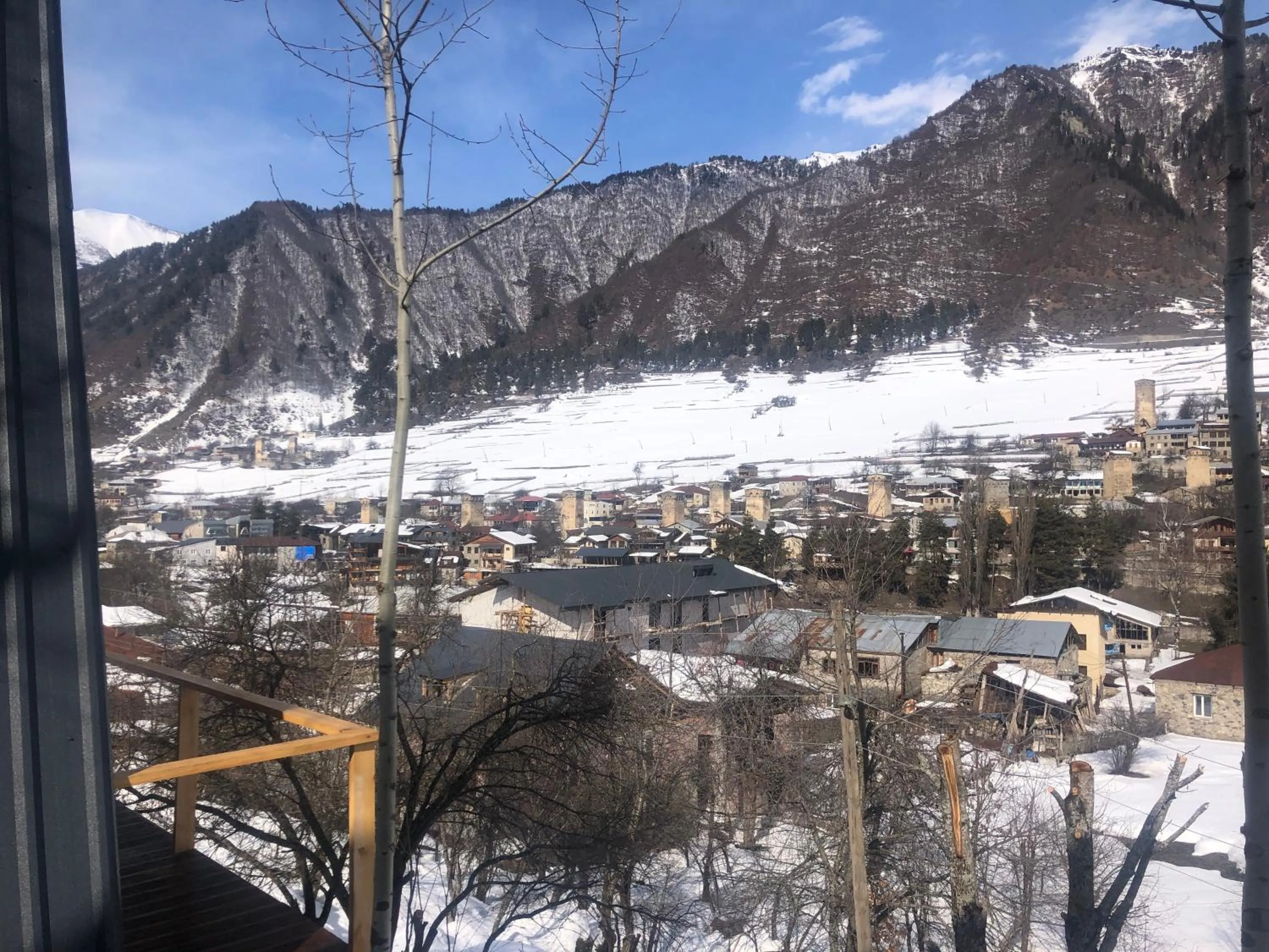 Natural landscape in Paradiso Mestia