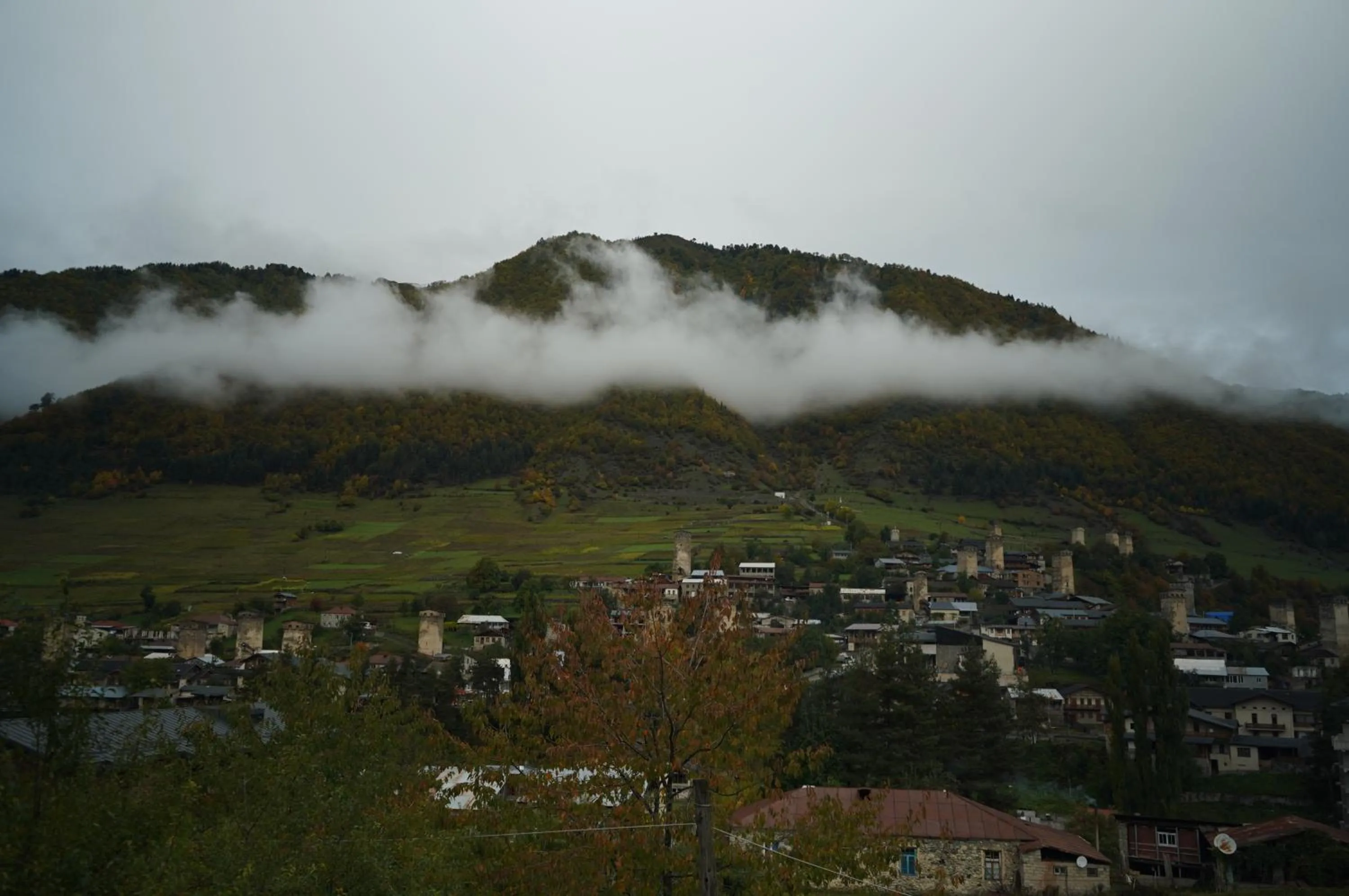Natural landscape in Paradiso Mestia