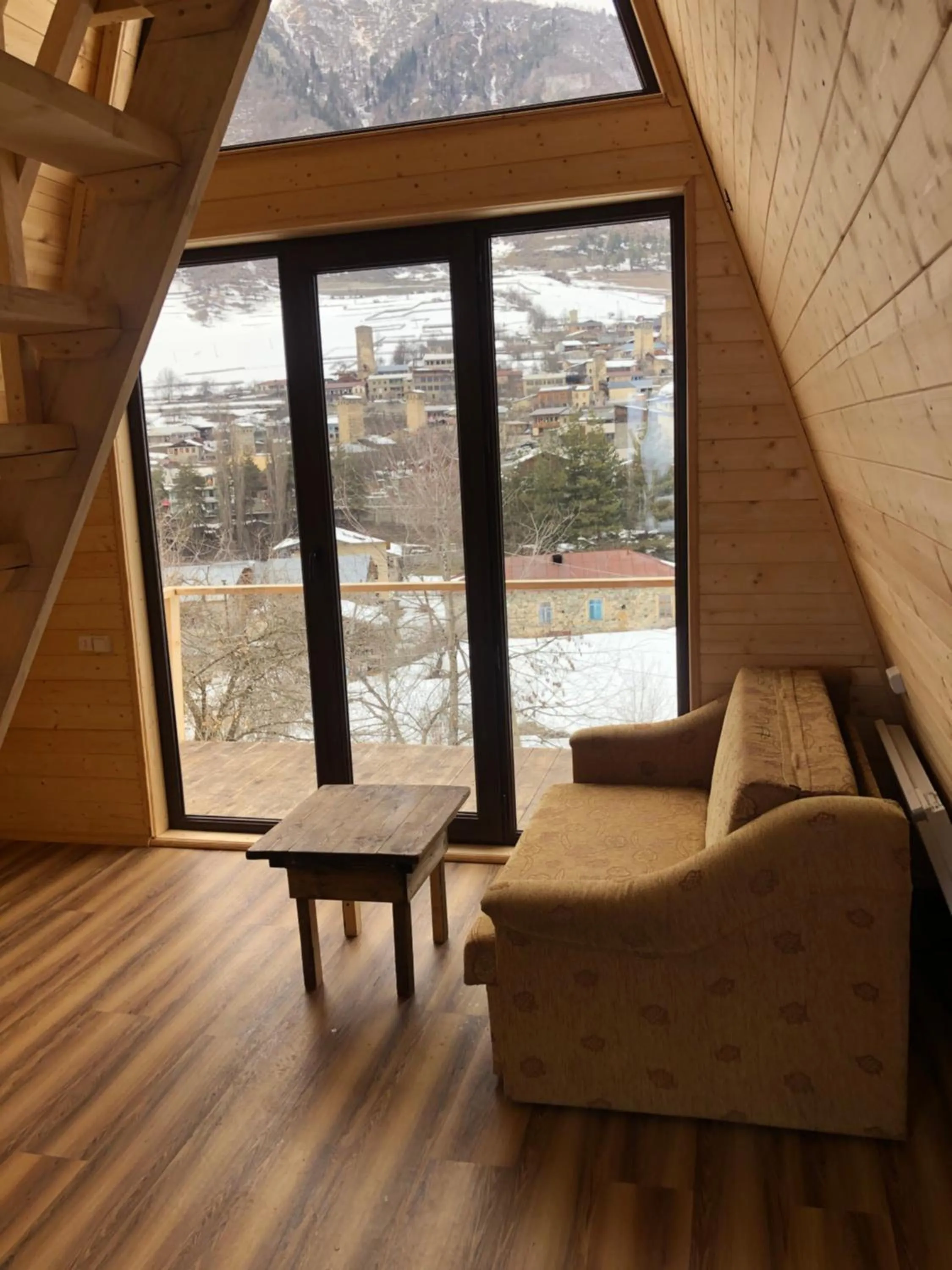 Living room in Paradiso Mestia