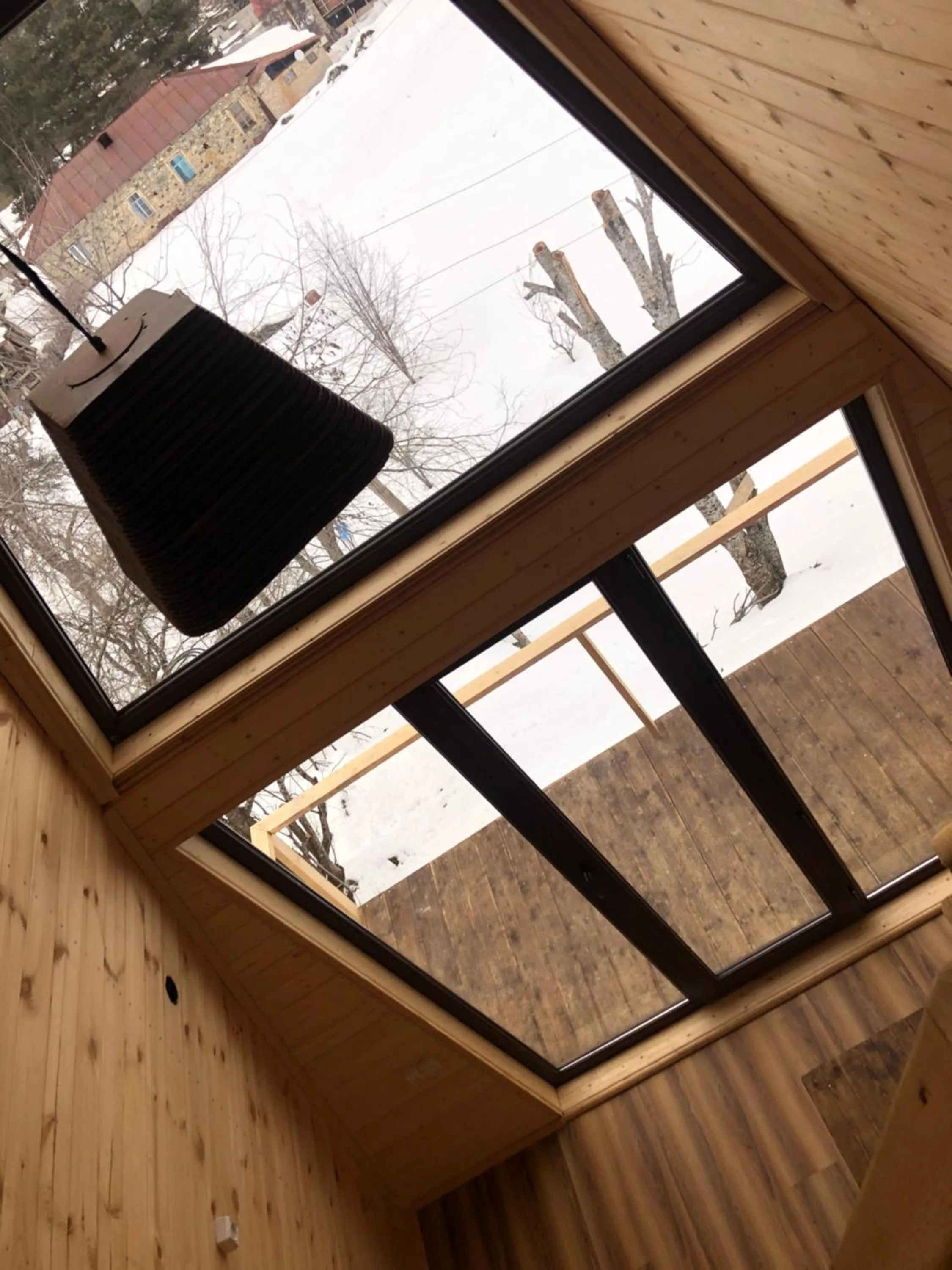 Garden view in Paradiso Mestia