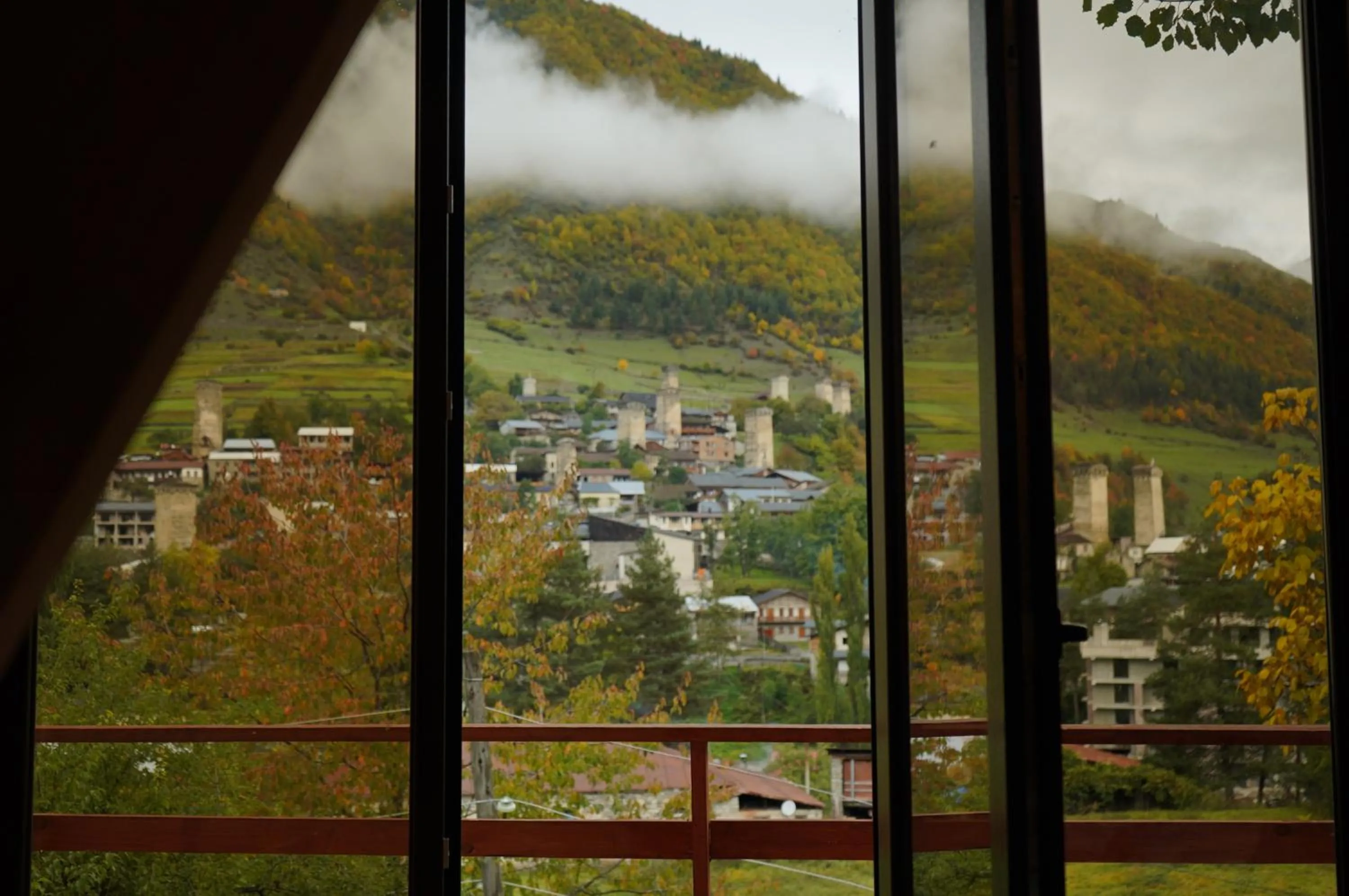 City view in Paradiso Mestia