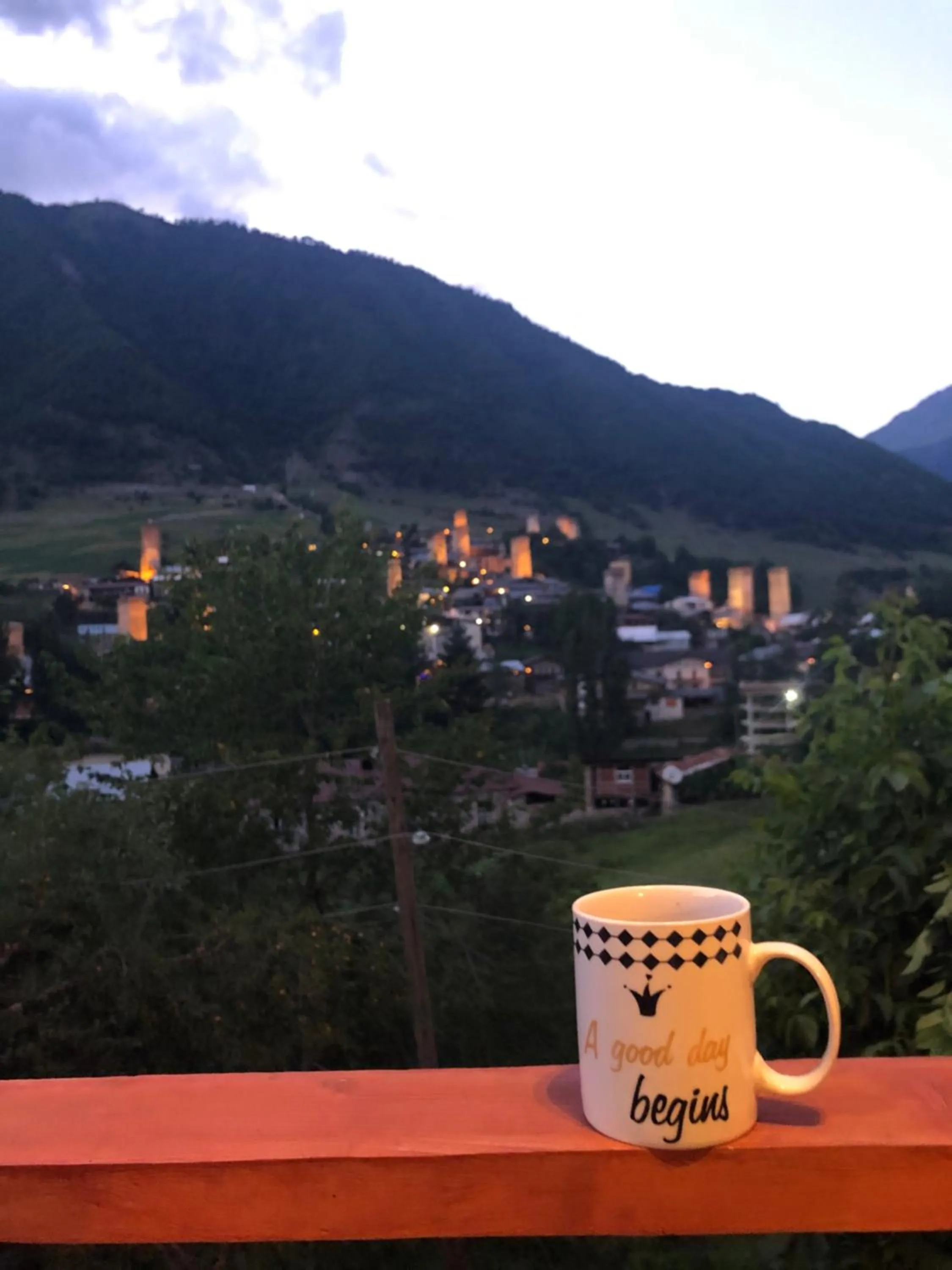 City view in Paradiso Mestia