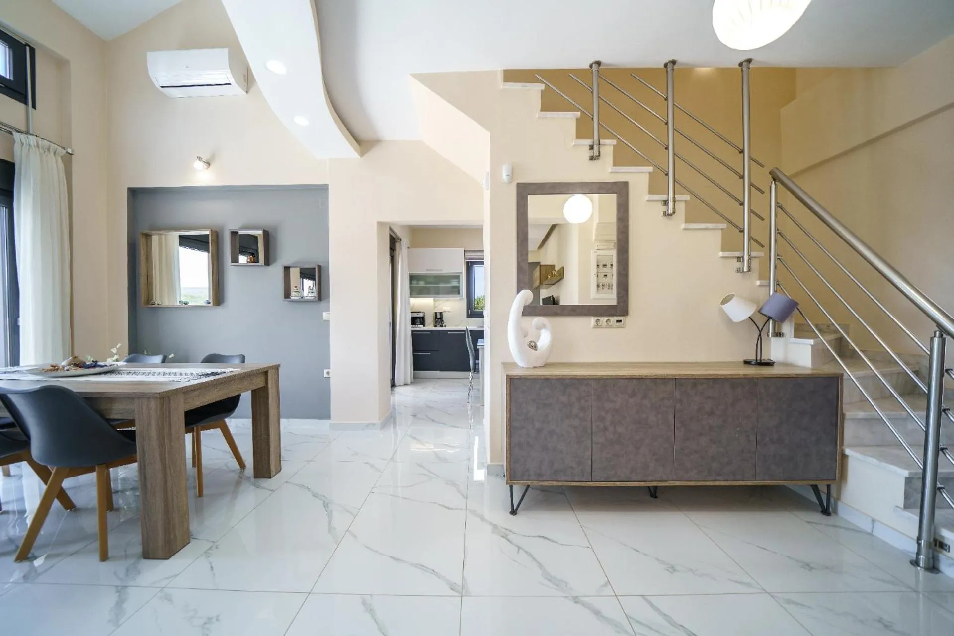 Dining area in Angelina Cretan Villas