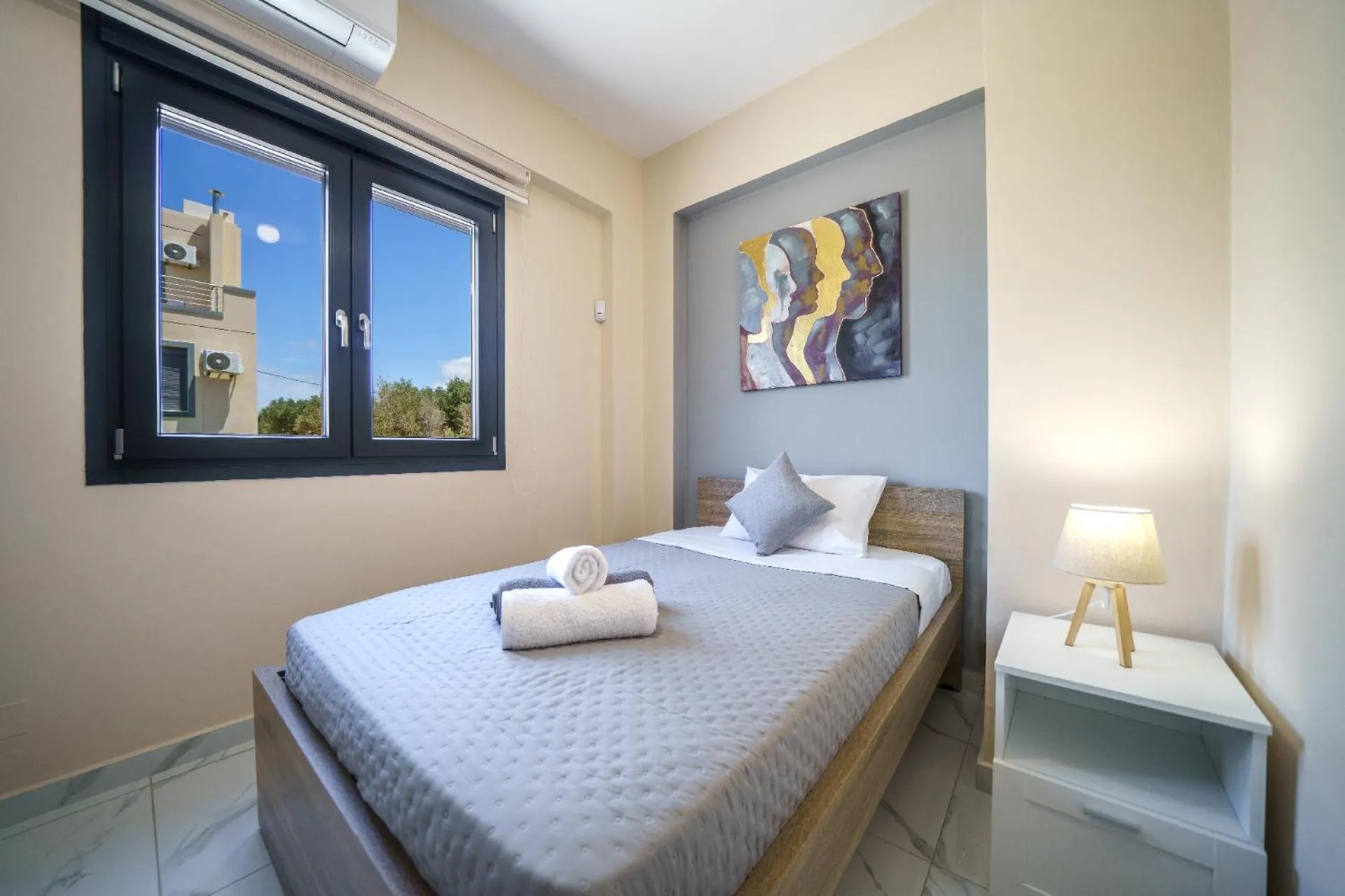 Bed in Angelina Cretan Villas