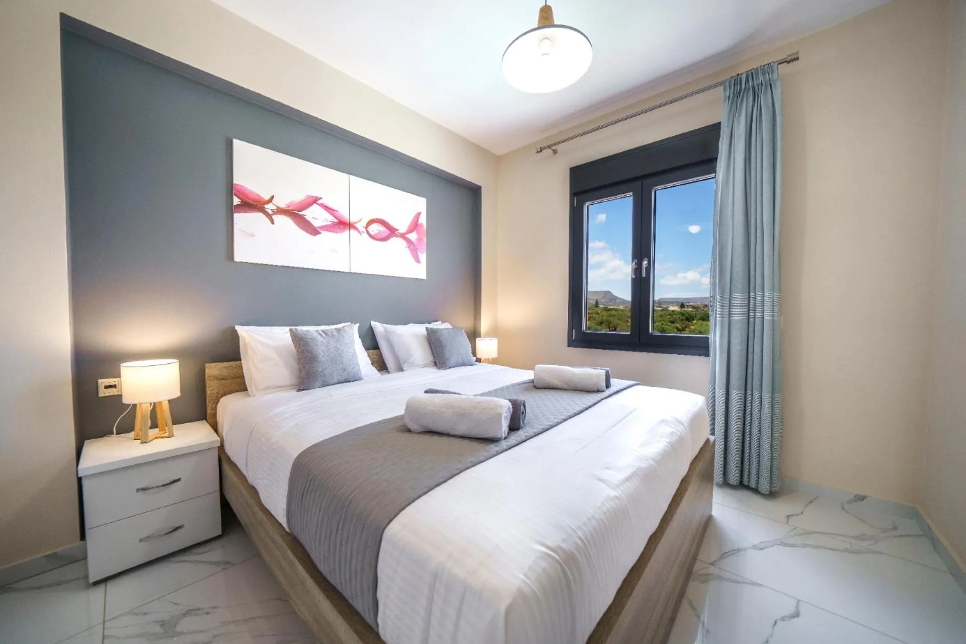 Bed in Angelina Cretan Villas