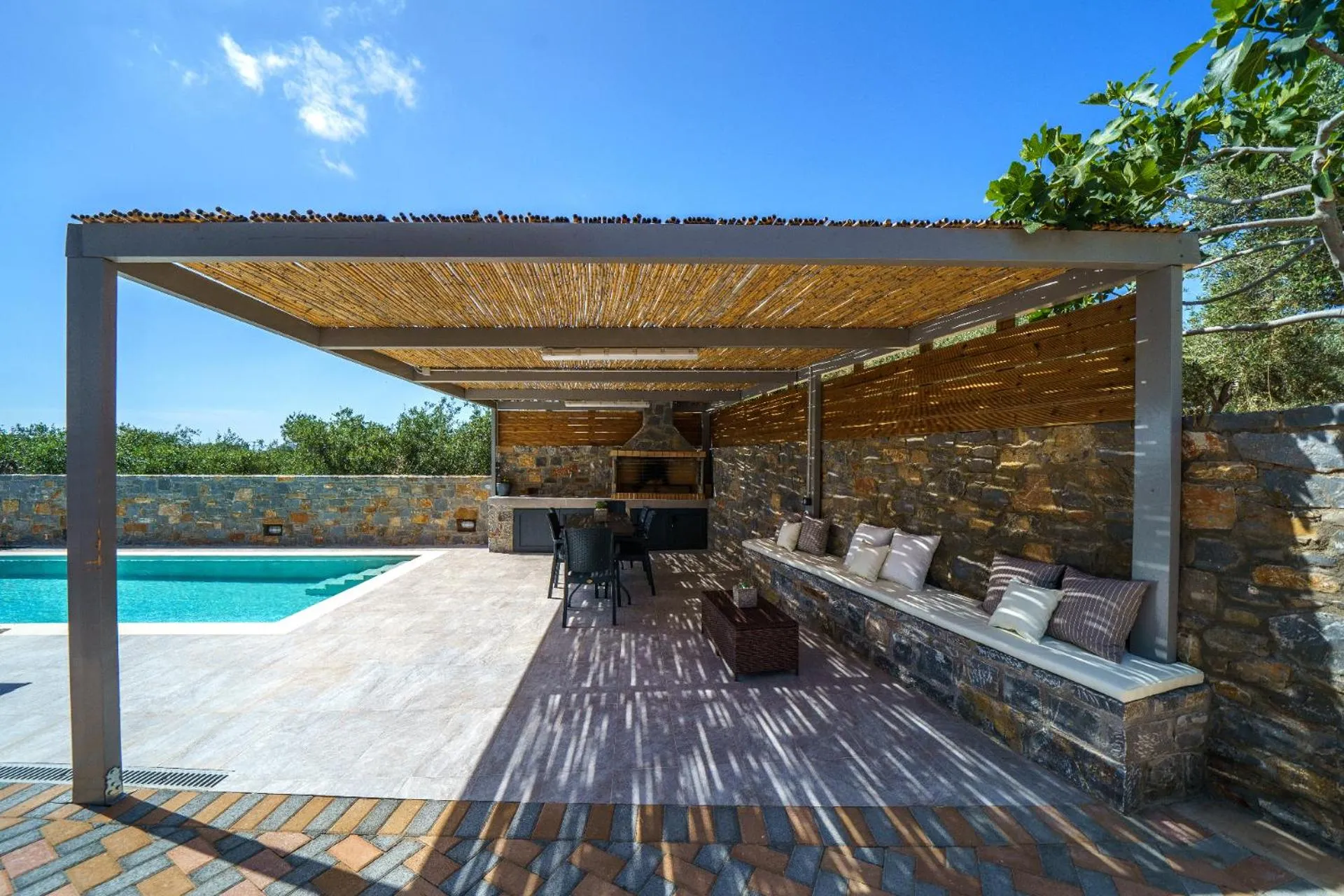 Patio in Angelina Cretan Villas