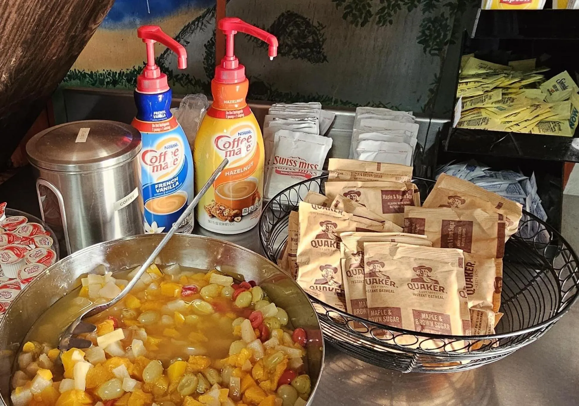 Breakfast in Gaslamp Hostel