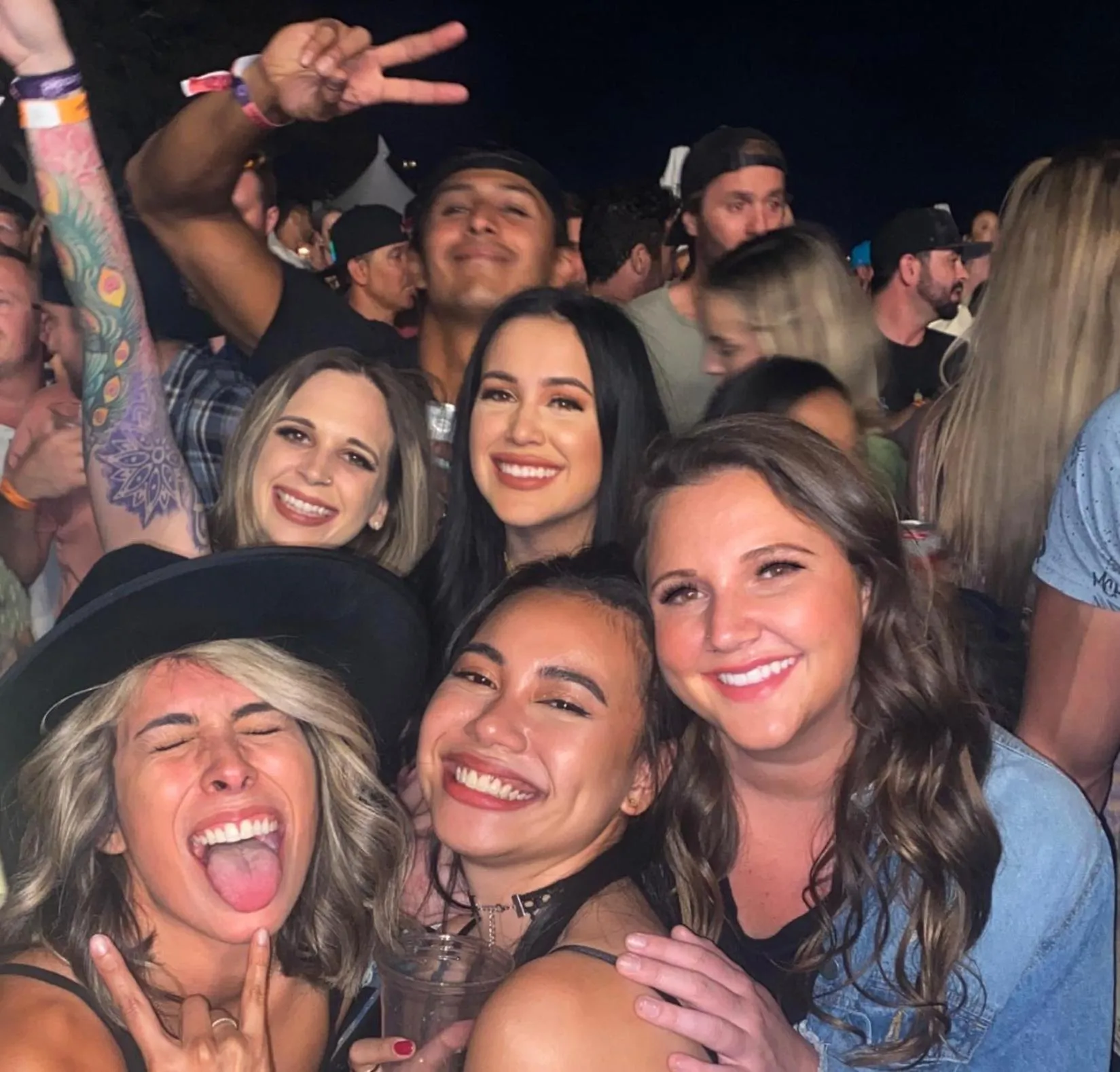 group of guests in Gaslamp Hostel