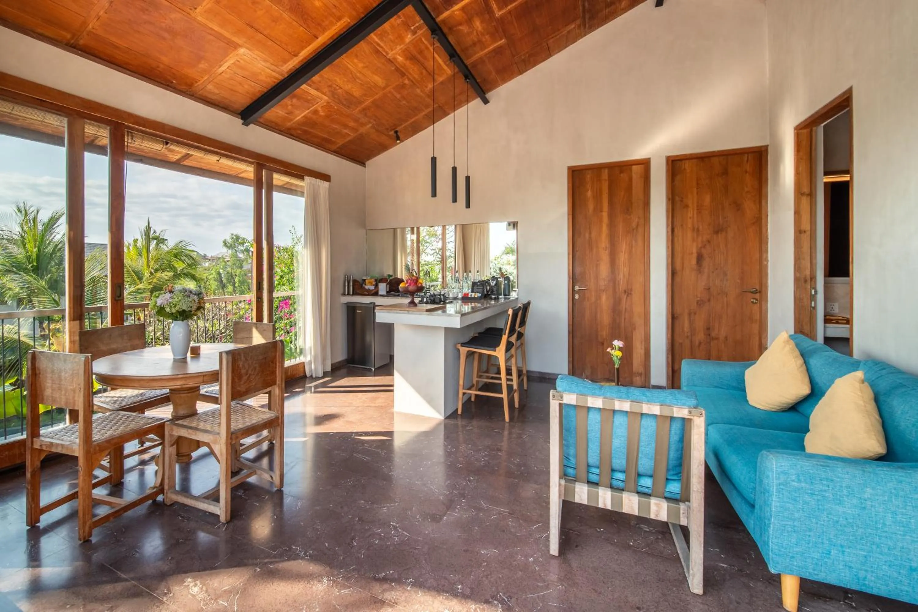 Seating area in MASMARA Resort Canggu