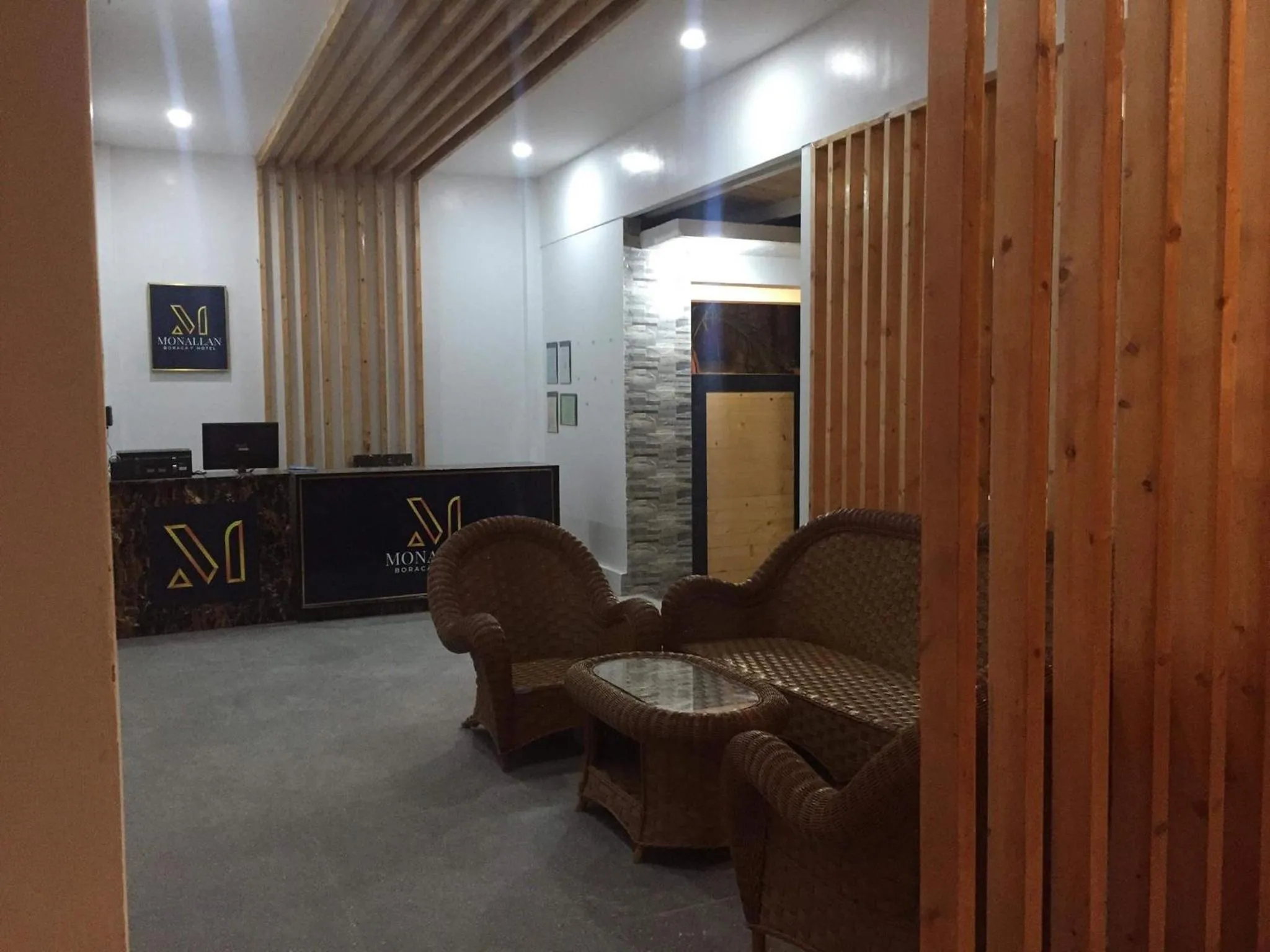 Lobby or reception in Monallan Boracay Hotel