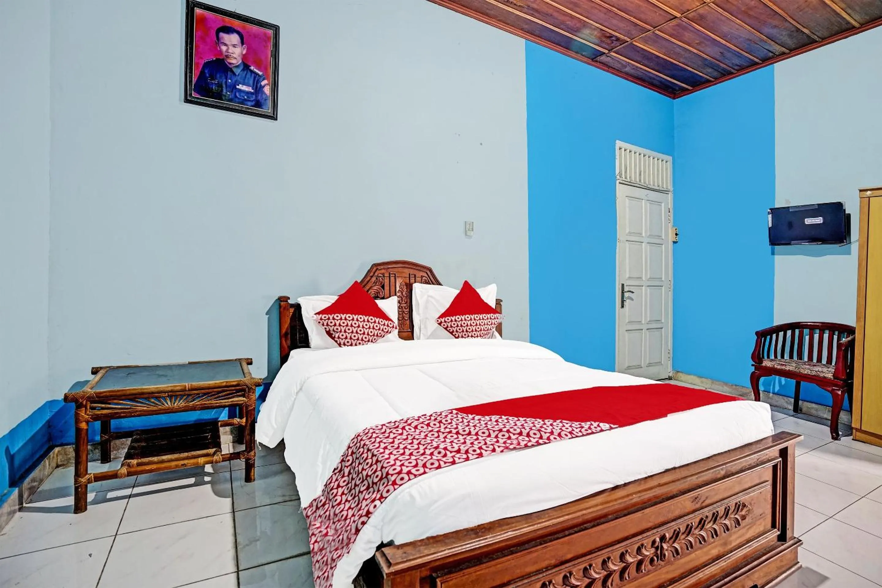 Bedroom, Bed in OYO 3205 Penginapan Mikial Ismi Kayuagung Syariah