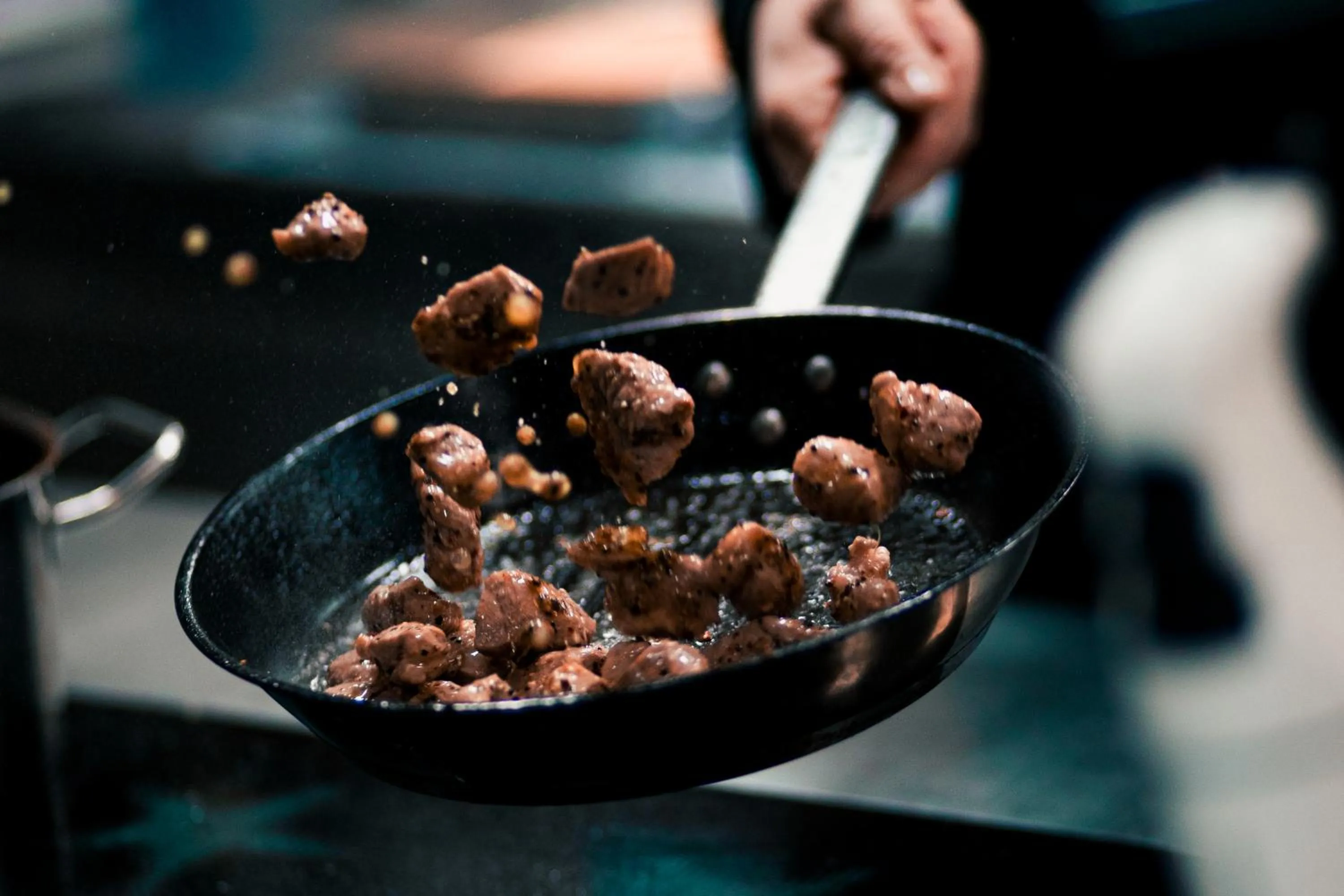 kitchen in Hotel-Restaurant Barbarossahof