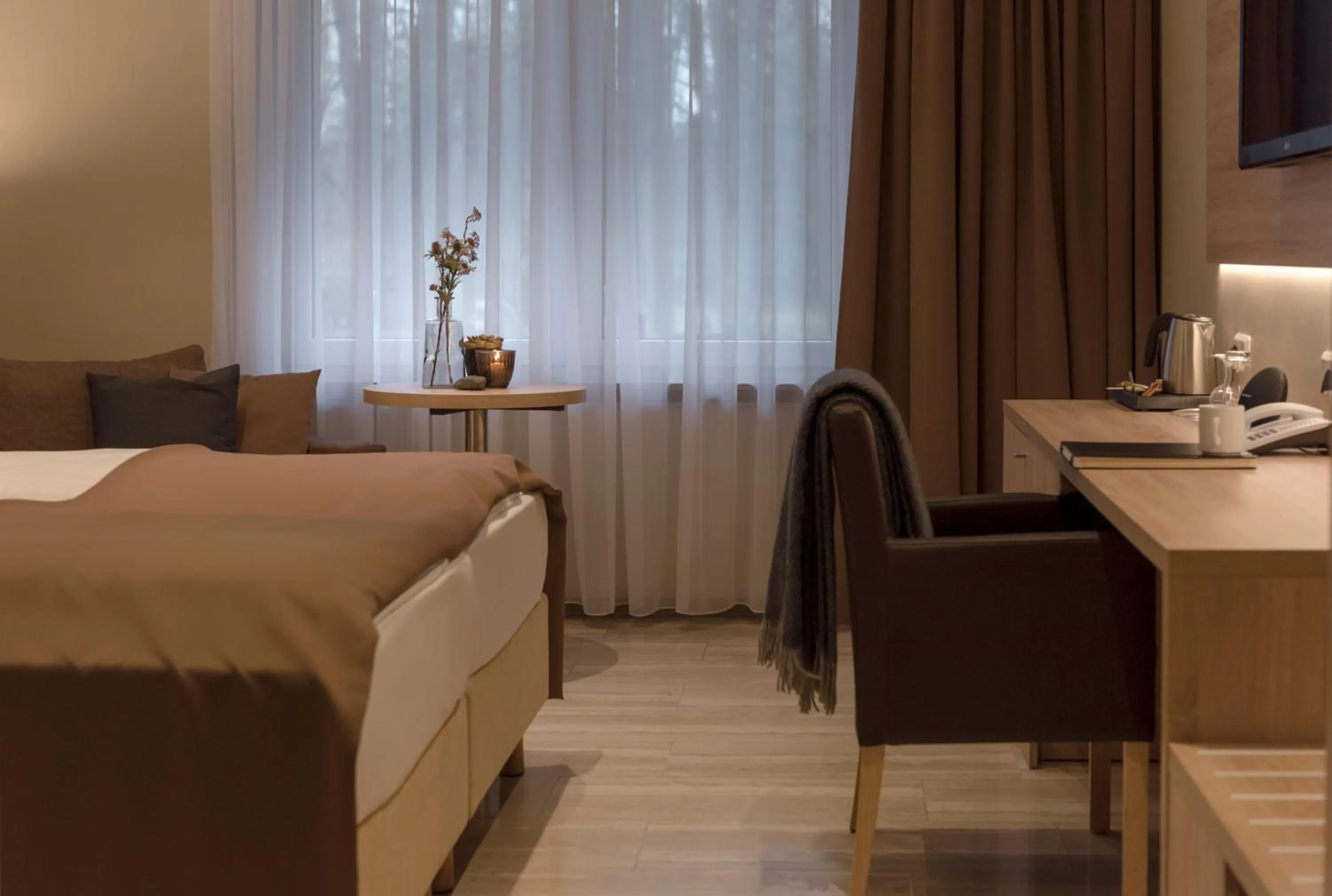 Bed in Hotel-Restaurant Barbarossahof