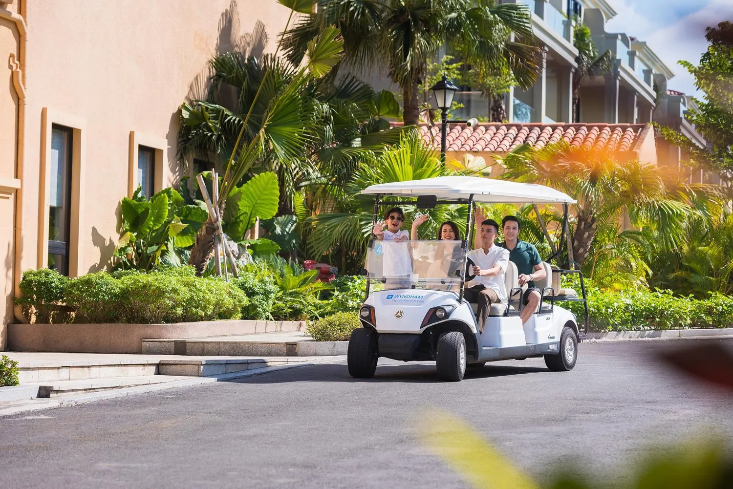 People in Wyndham Sky Lake Resort and Villas