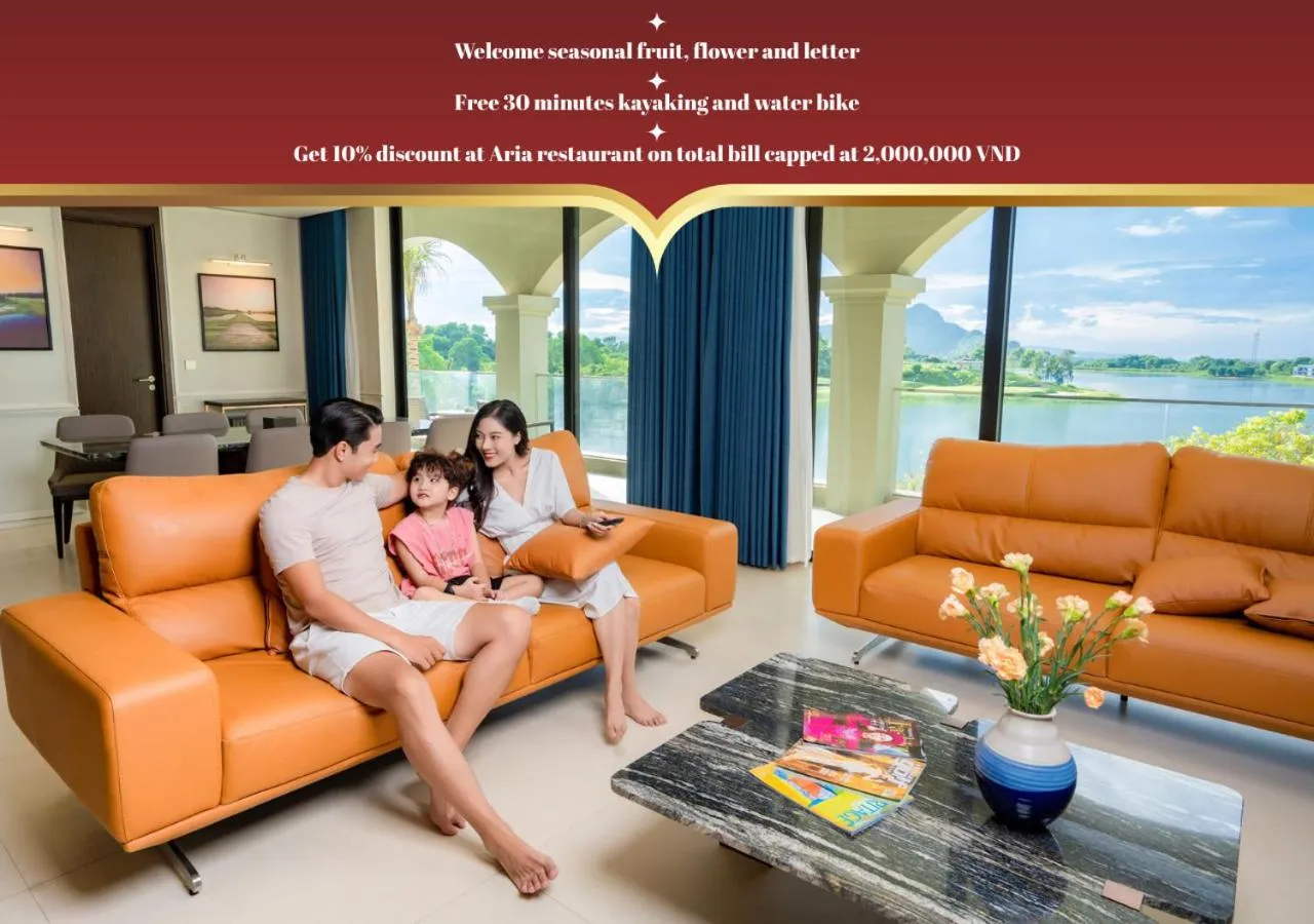 Living room in Wyndham Sky Lake Resort and Villas