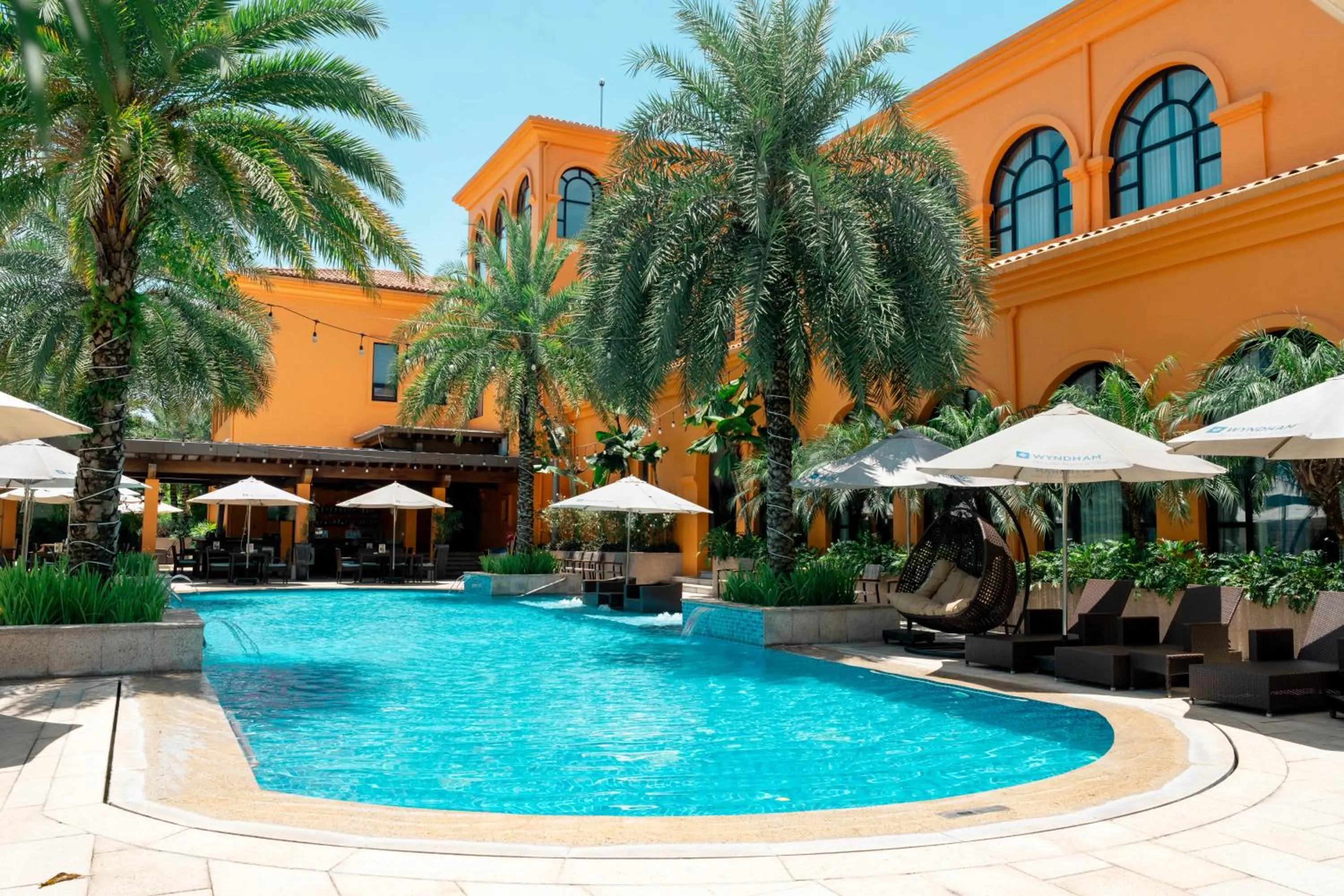 Pool view in Wyndham Sky Lake Resort and Villas