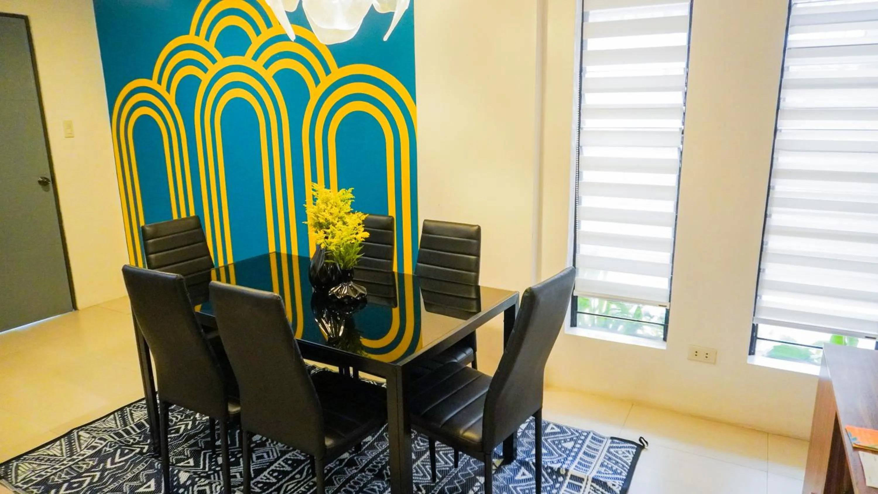 Living room in UNWND Residences Dumaguete