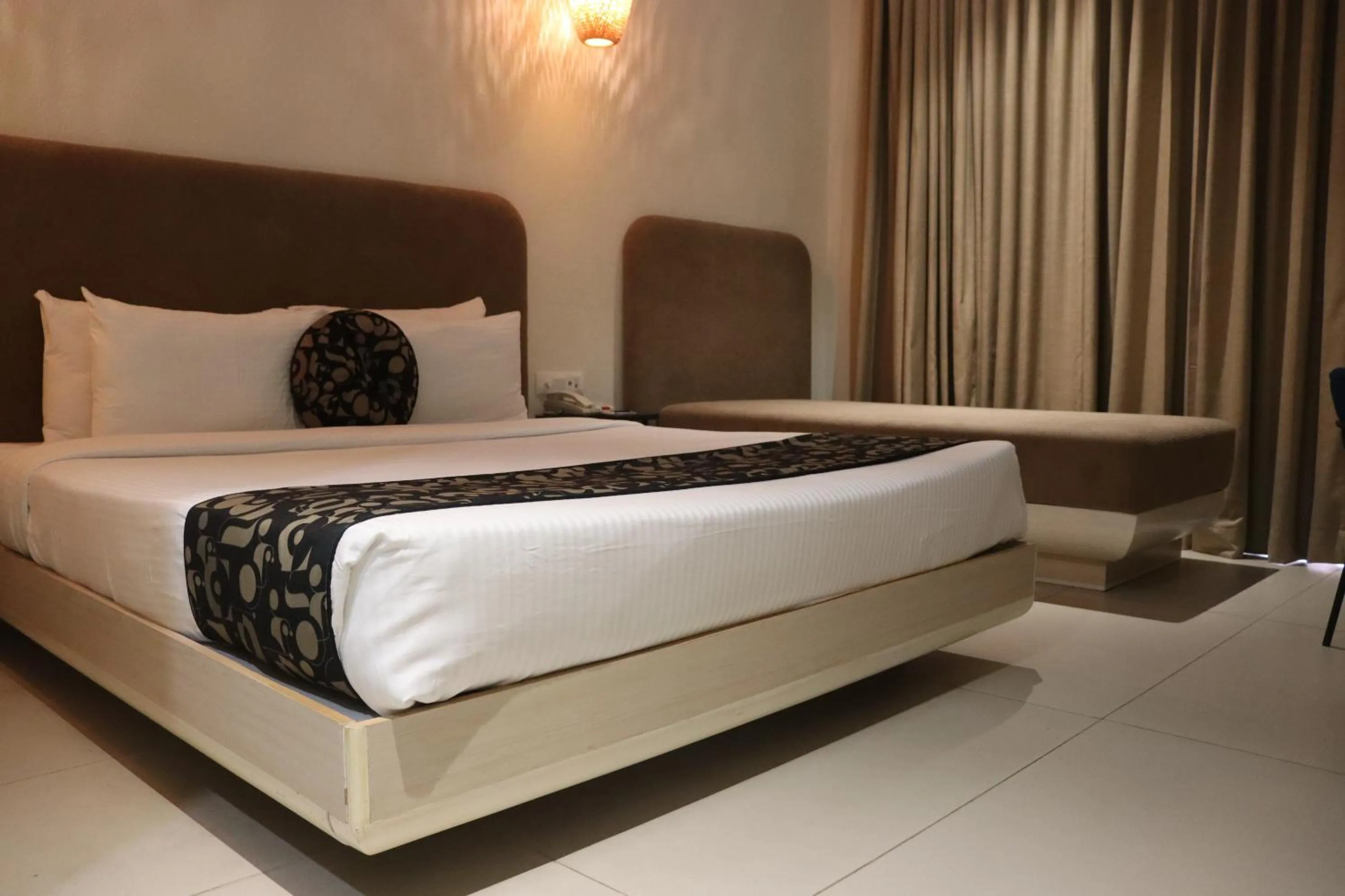 Bedroom, Bed in Ramee Royal Resort & Spa - Udaipur