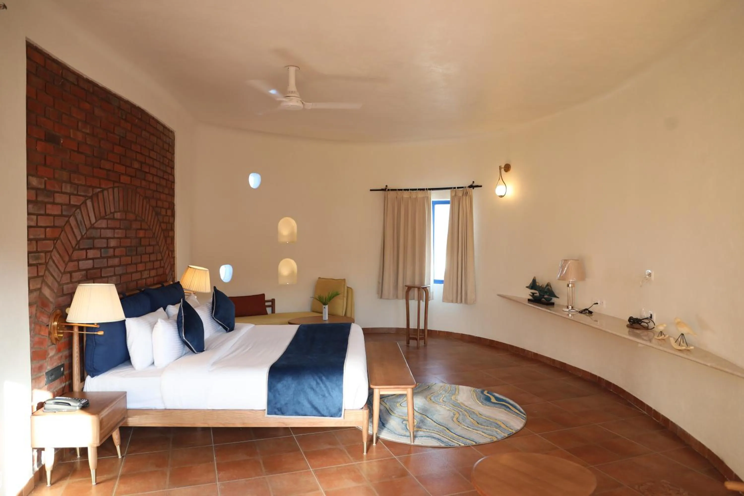 Bedroom, Bed in Ramee Royal Resort & Spa - Udaipur