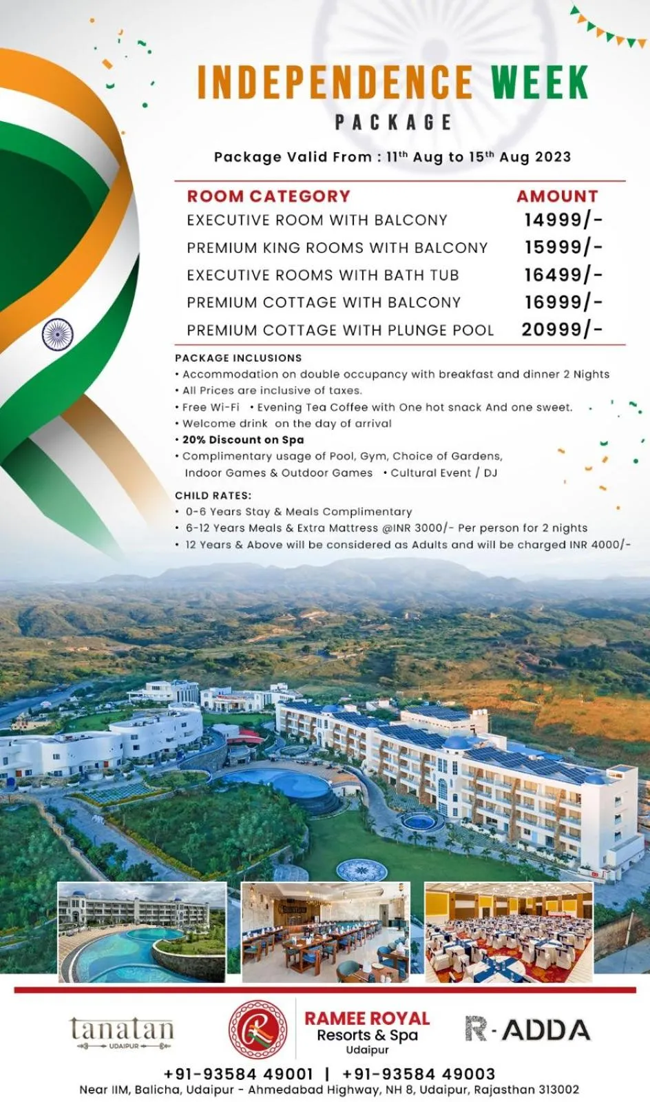 Text overlay in Ramee Royal Resort & Spa - Udaipur