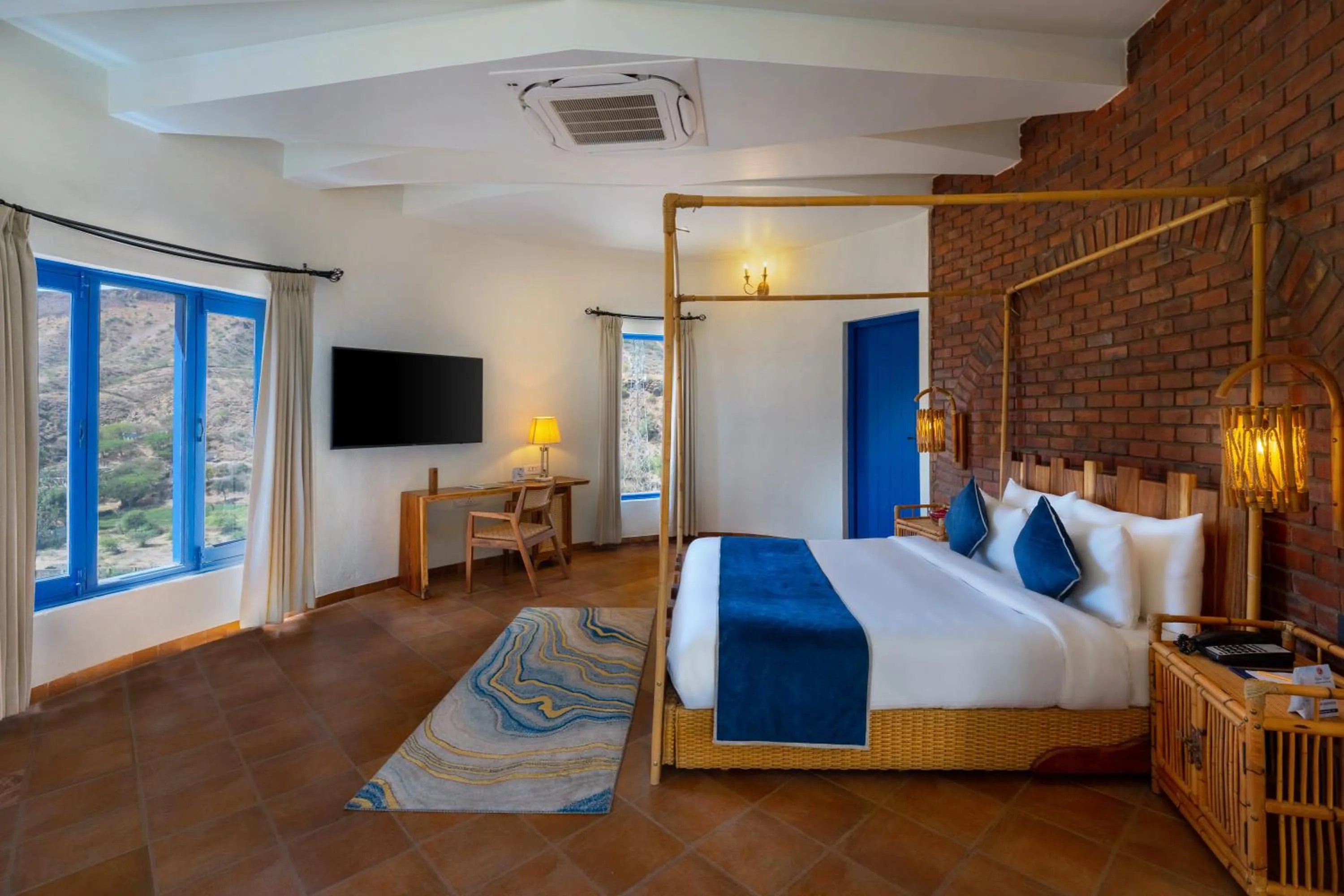 Photo of the whole room, Bed in Ramee Royal Resort & Spa - Udaipur