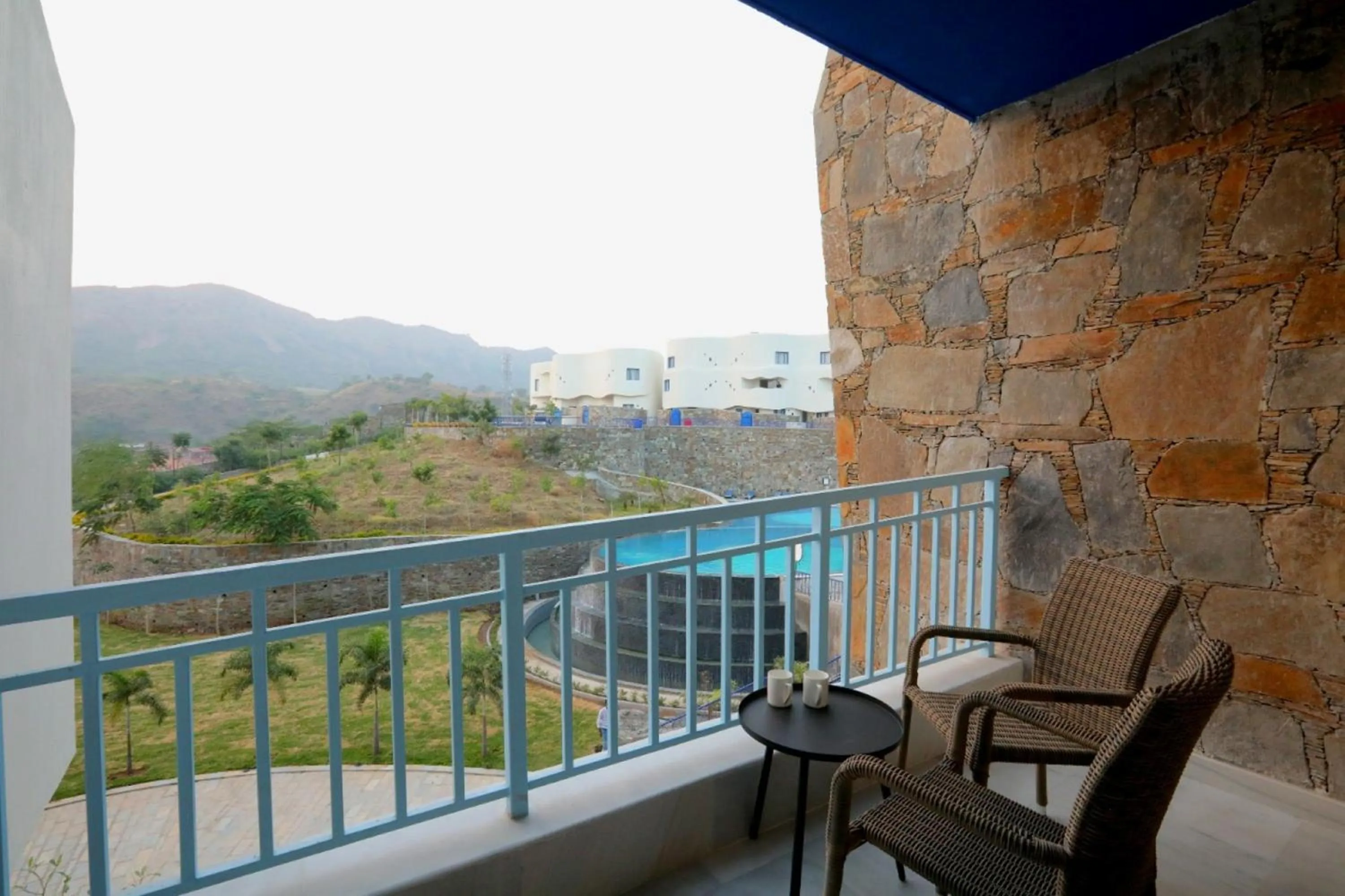 Balcony/Terrace in Ramee Royal Resort & Spa - Udaipur