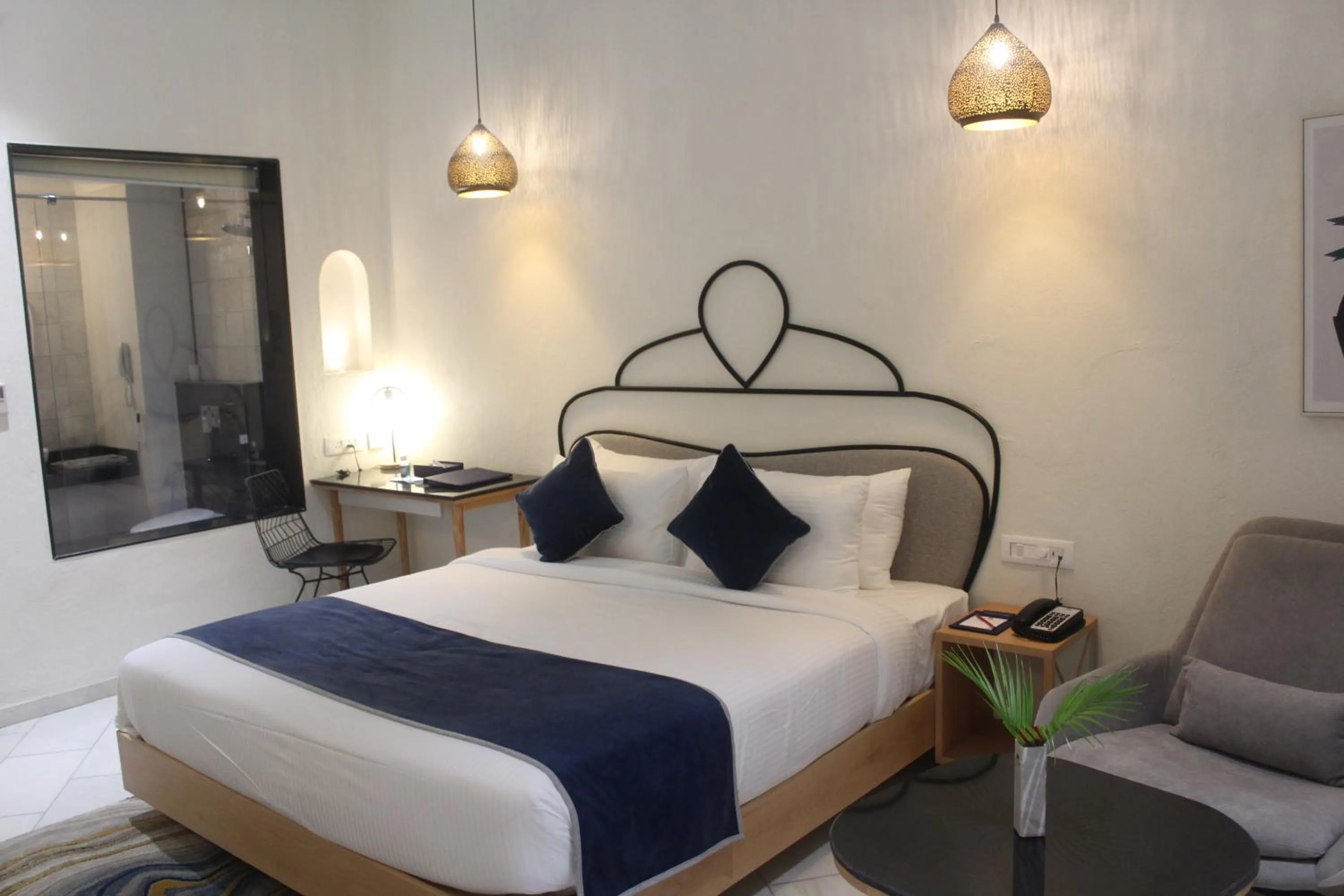 Bed in Ramee Royal Resort & Spa - Udaipur