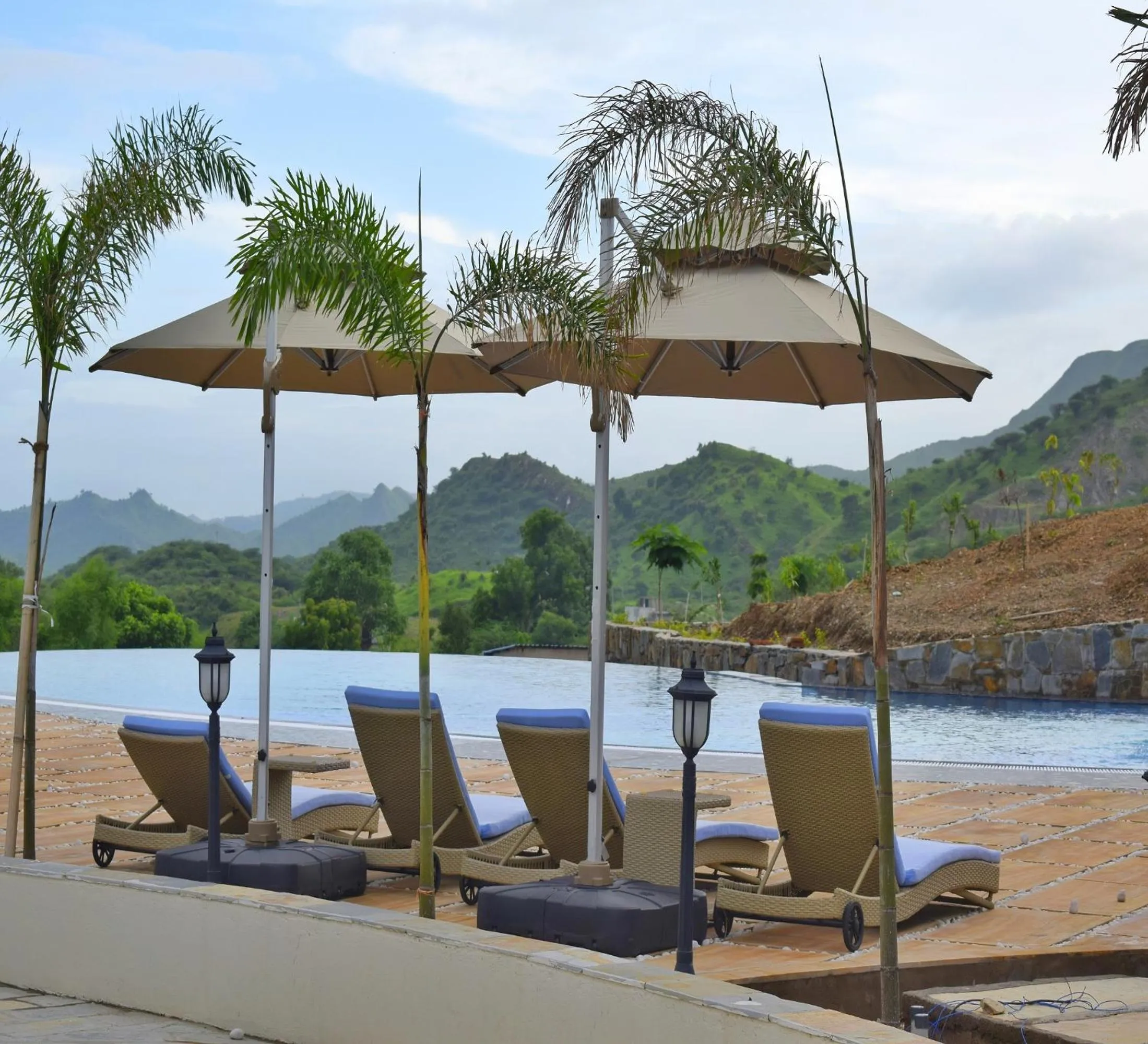 Swimming pool in Ramee Royal Resort & Spa - Udaipur