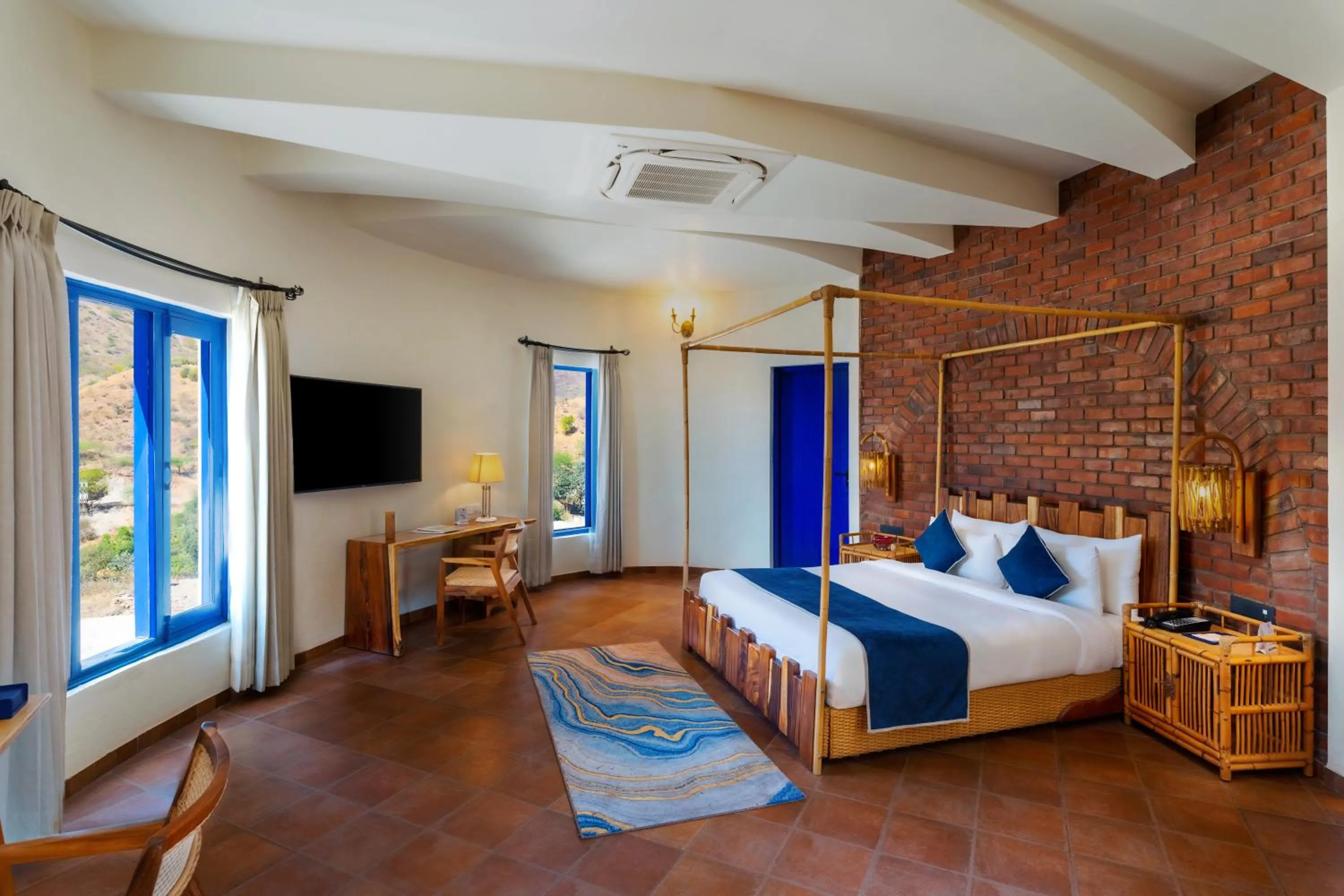 Photo of the whole room, Bed in Ramee Royal Resort & Spa - Udaipur