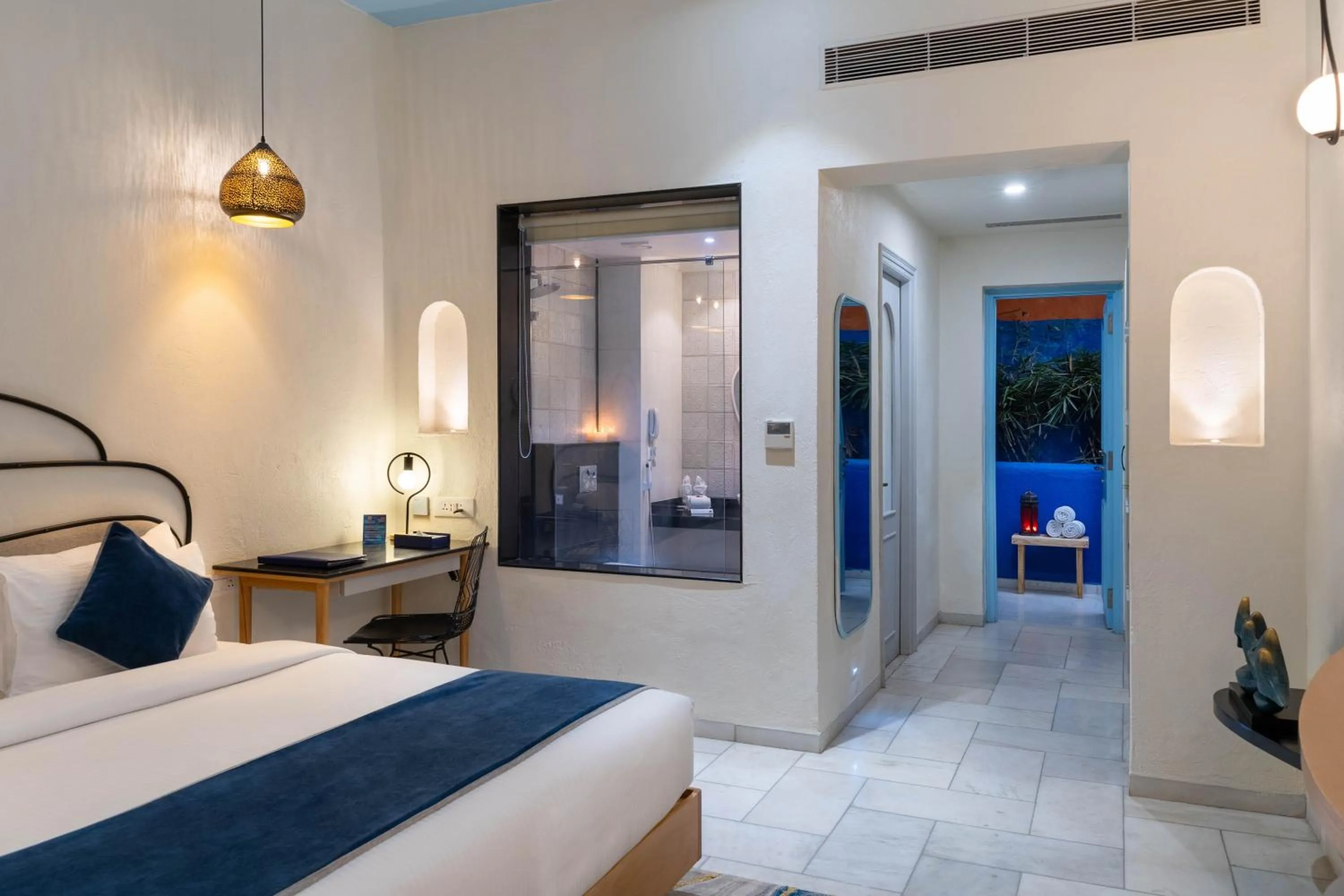 Photo of the whole room, Bed in Ramee Royal Resort & Spa - Udaipur