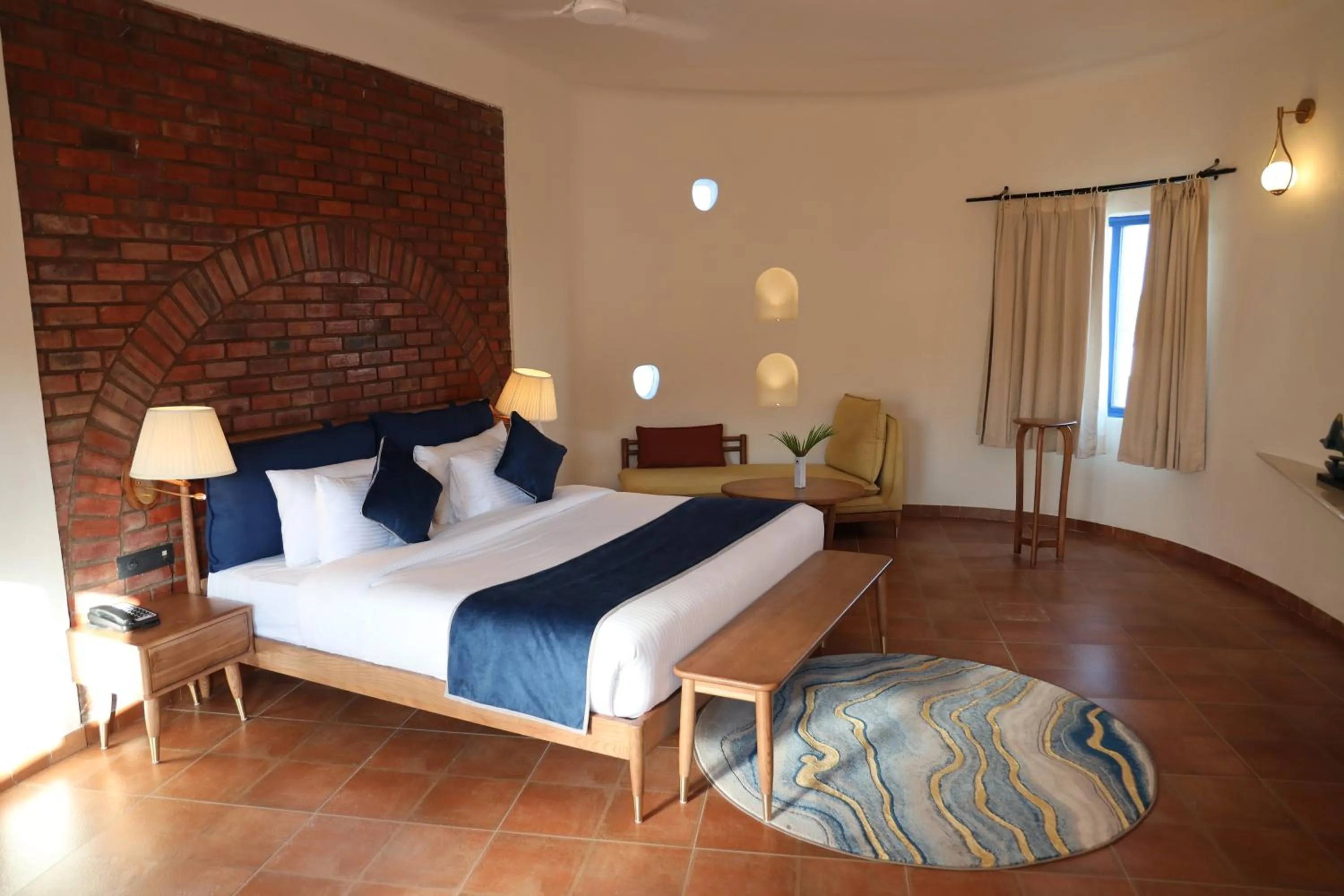 Photo of the whole room, Bed in Ramee Royal Resort & Spa - Udaipur