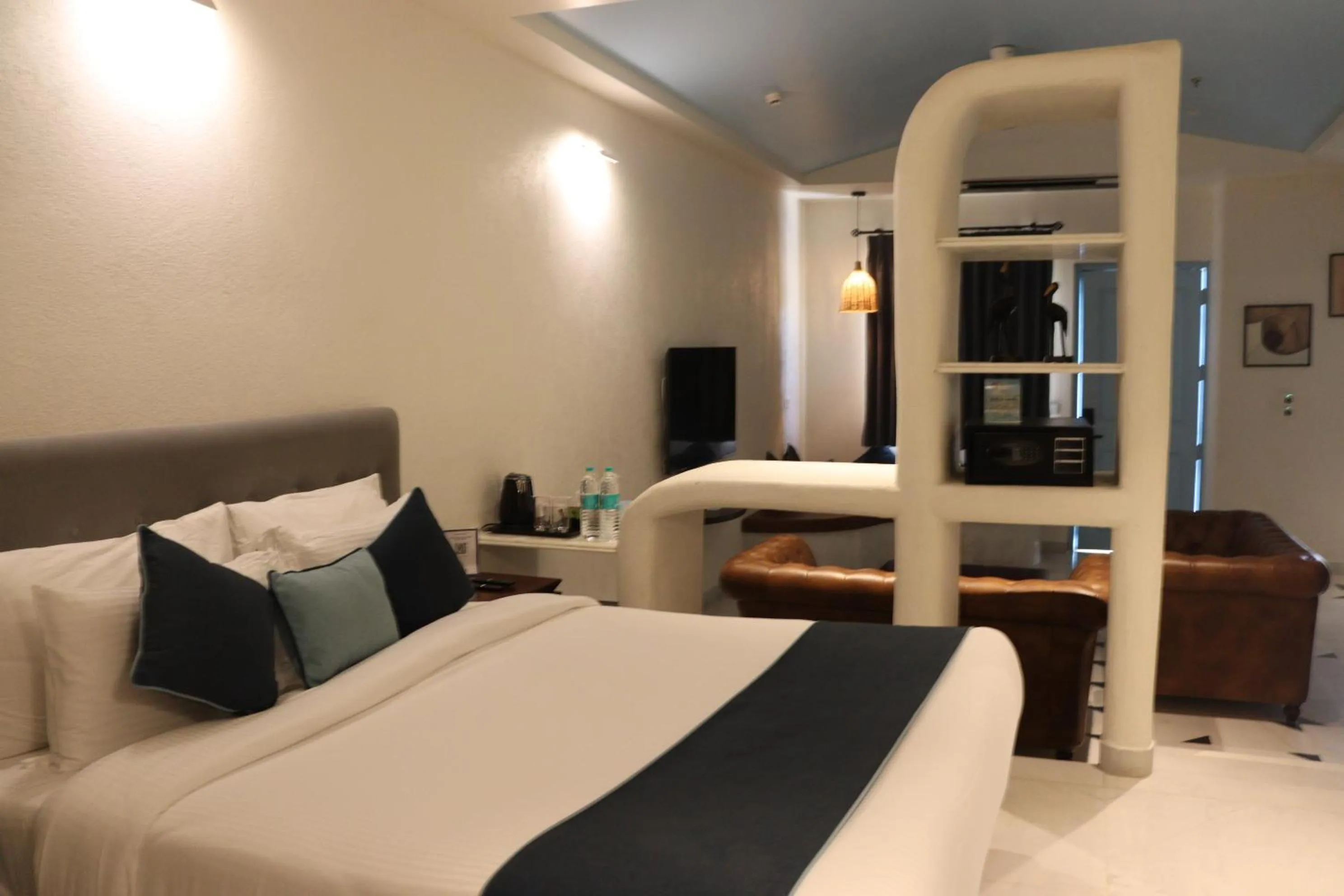 Photo of the whole room, Bed in Ramee Royal Resort & Spa - Udaipur